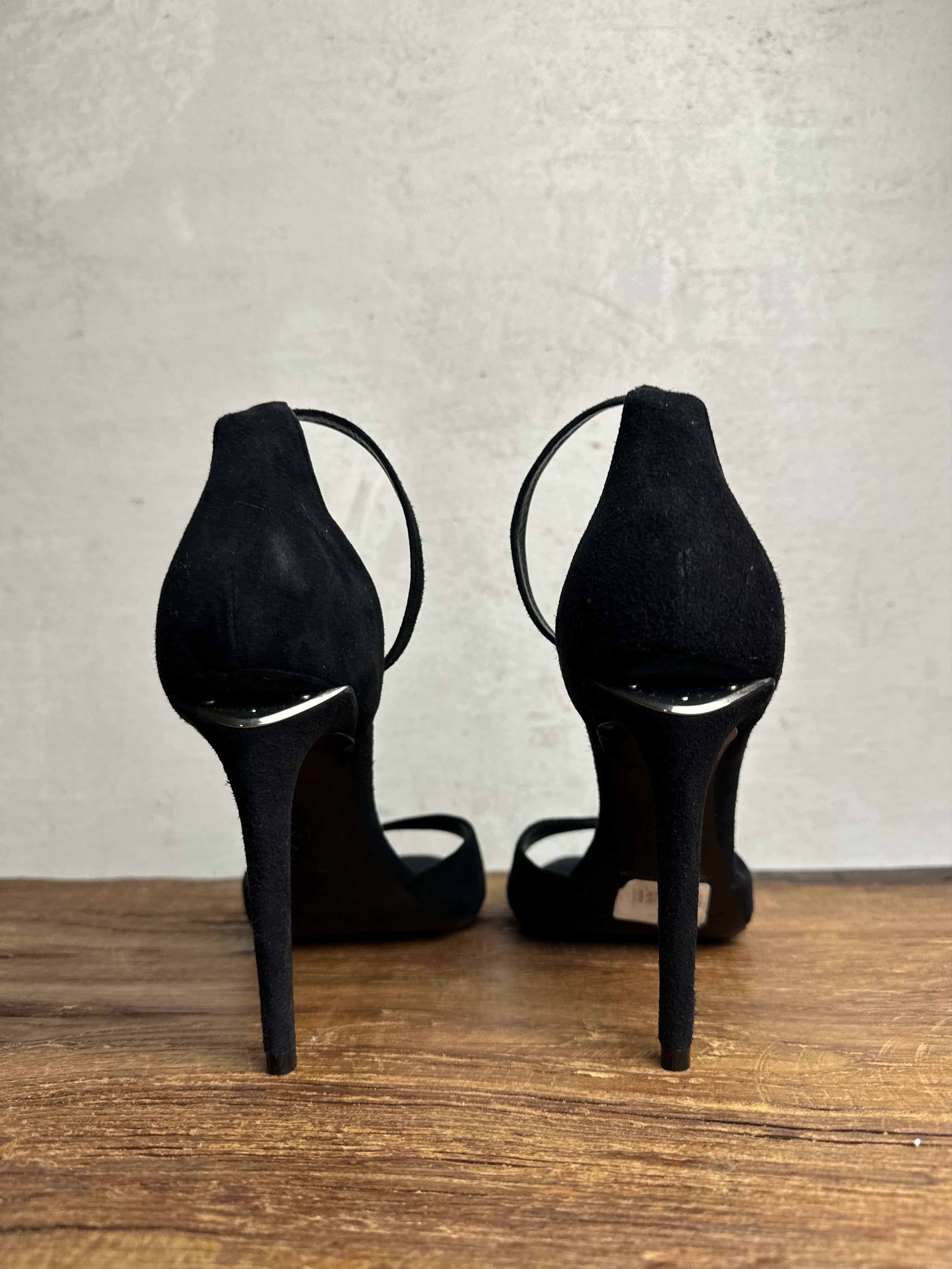 Alexander Wang Alexander Wang Black High Heeled Sandals Size US 10 / IT 40 - 5 Thumbnail