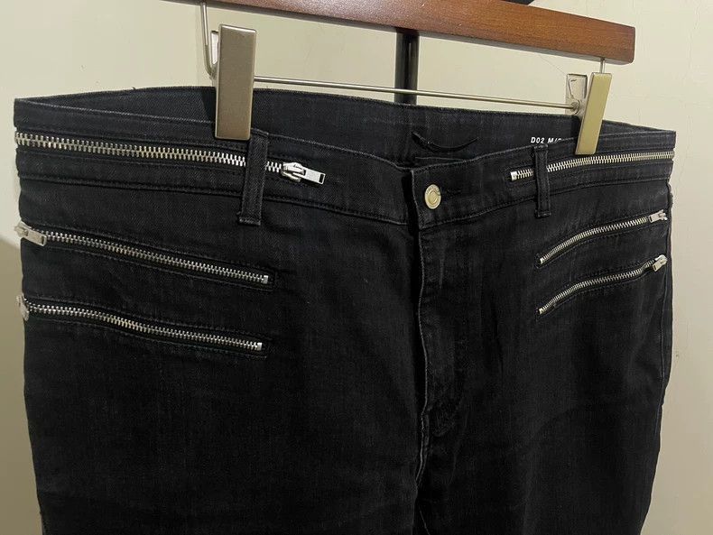Saint Laurent Paris Saint Laurent Black Five-Zip Jeans- Size US 36 / EU 52 - 2 Thumbnail