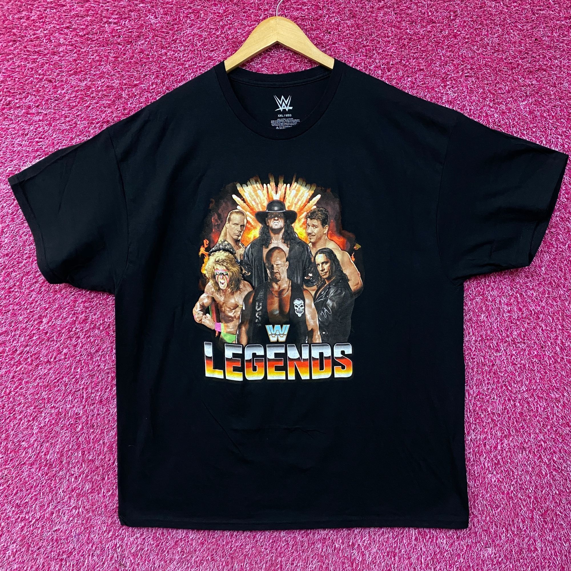 WWE WWE Legends Wrestling Champions Poster T-Shirt 2XL Size US XXL / EU 58 / 5 - 1 Thumbnail