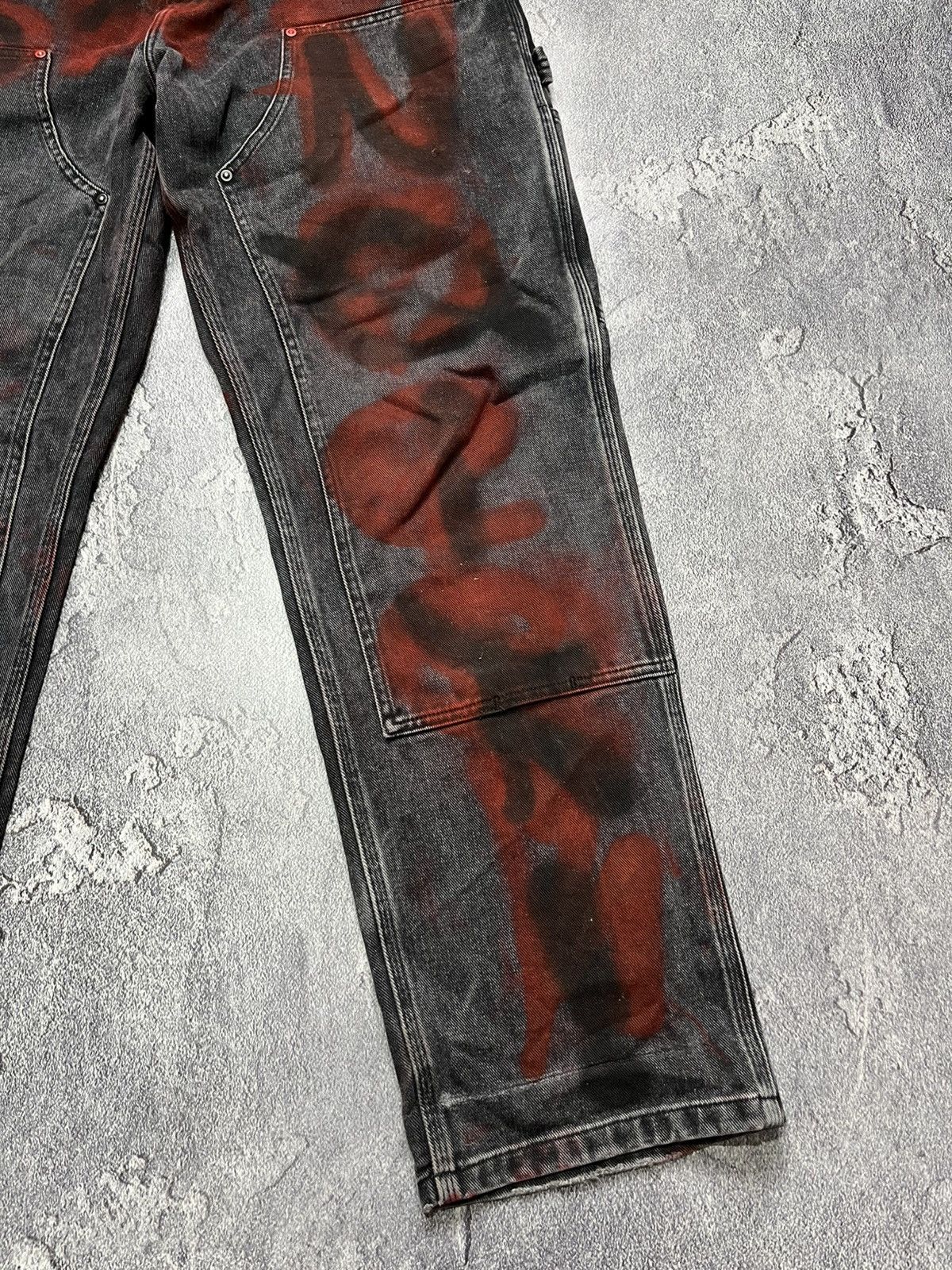 Carhartt Custom Carhartt Denim Anarchy/A$AP carpenter limited edition Size US 32 / EU 48 - 8 Thumbnail