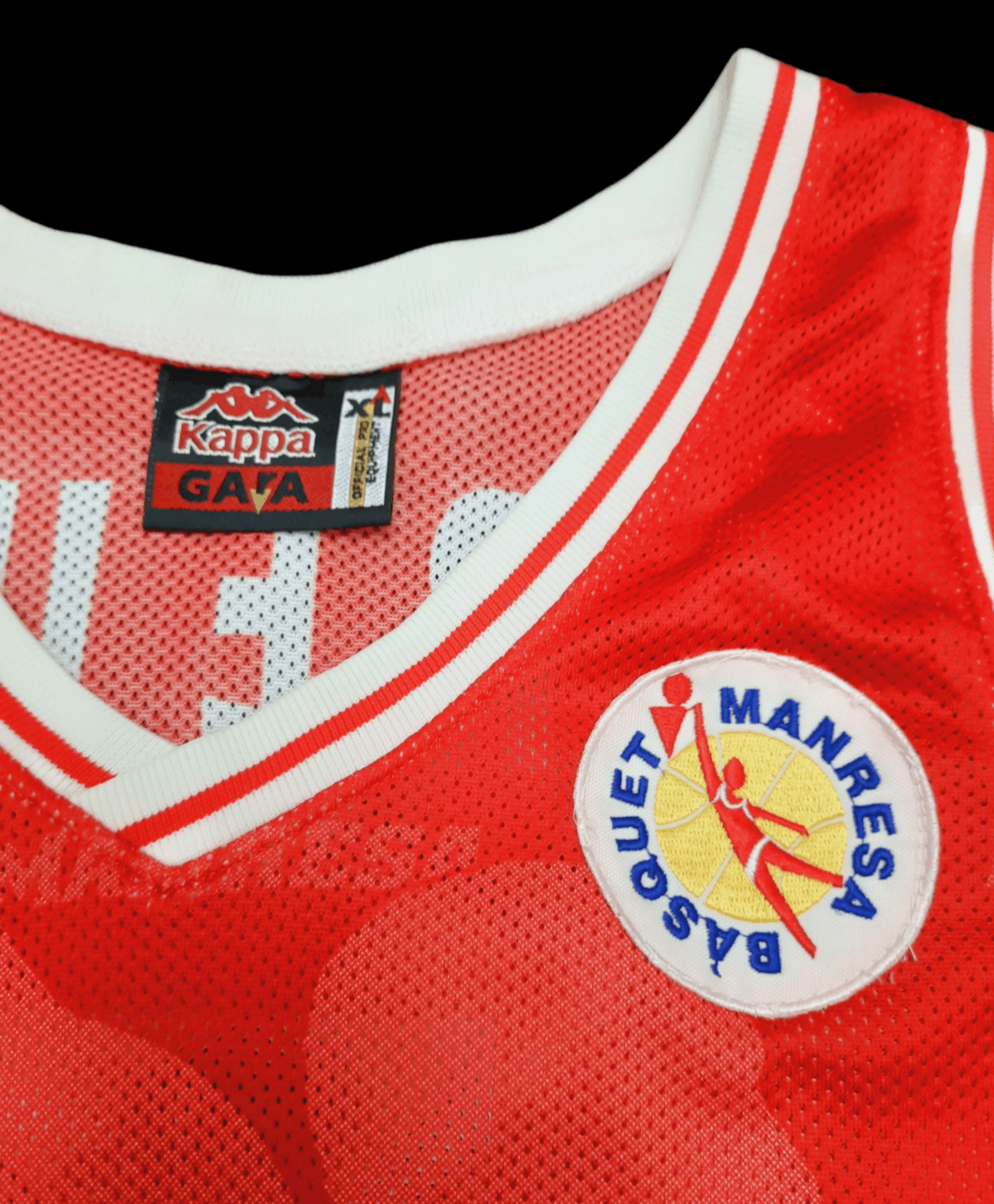 Kappa Vintage Manresa Basketball jersey Size US XL / EU 56 / 4 - 5 Thumbnail