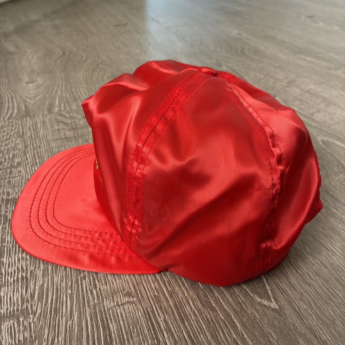NASA Vintage NASA Worm Logo Satin RARE Red & Gold Made in USA Size ONE SIZE - 5 Thumbnail