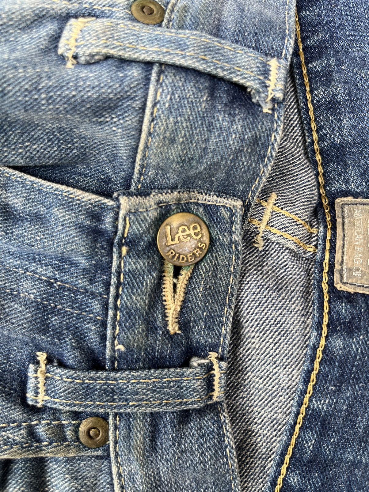 Lee Vintage Y2K Japanese Brand Lee Riders Kapital Style Jeans Size US 30 / EU 46 - 9 Thumbnail