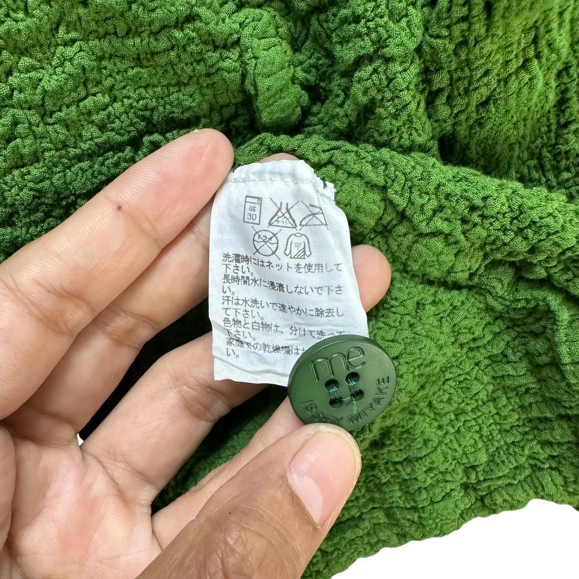 Issey Miyake ISSEY MIYAKE ME Green Jacket #1502-A62 Size S / US 4 / IT 40 - 9 Thumbnail