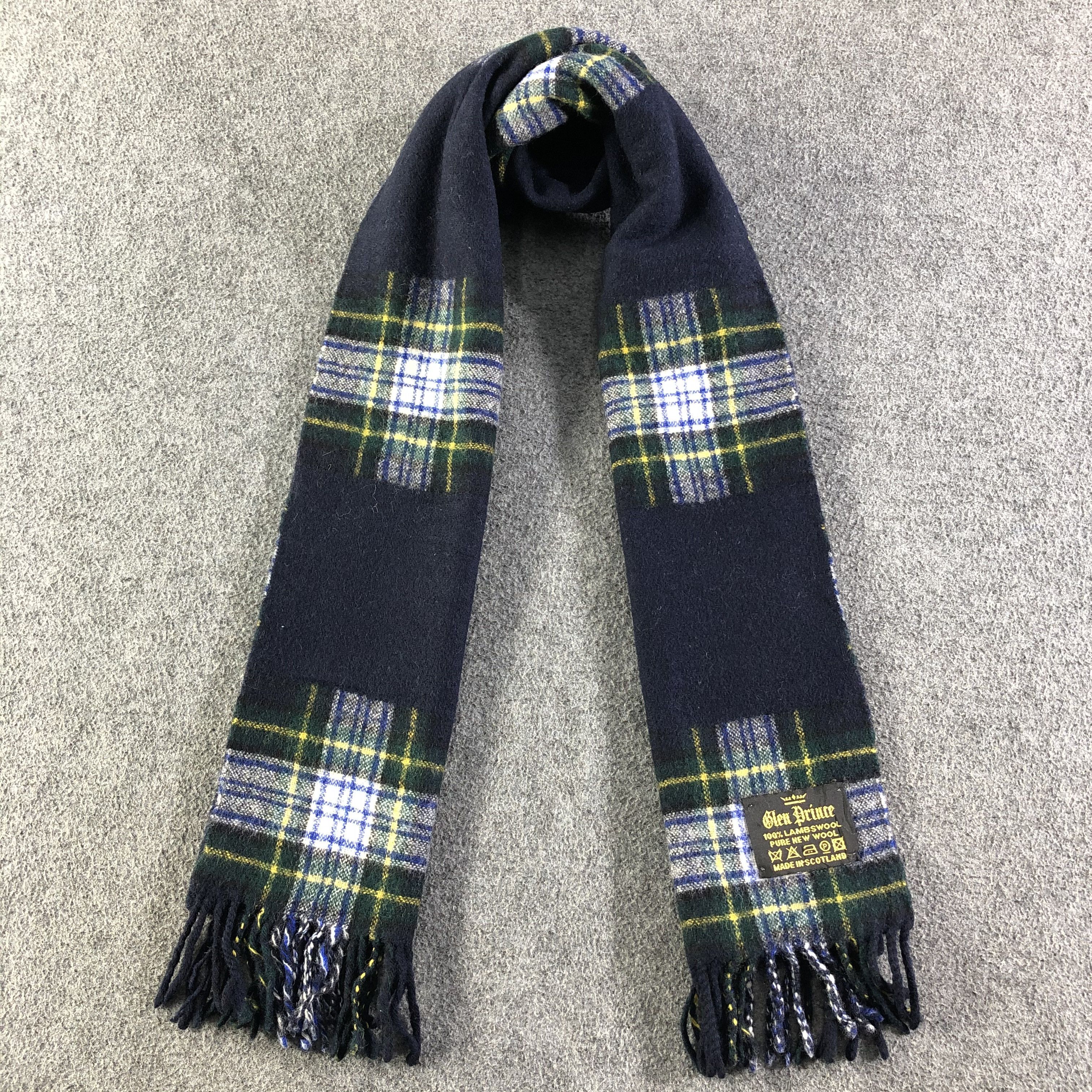 Vintage Glen Prince Wool Scarf / Muffler / Neckwear Size ONE SIZE - 1 Thumbnail