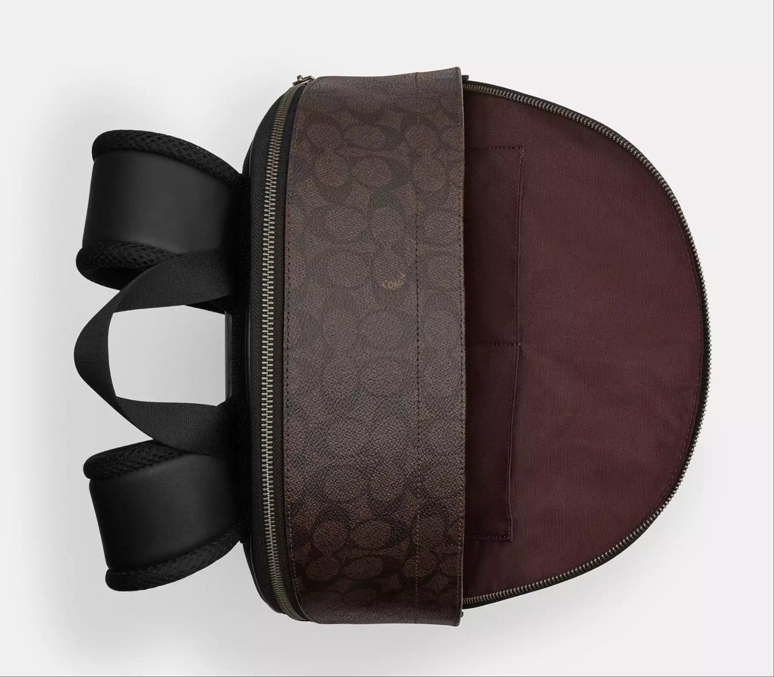 Coach West Backpack In Blocked Signature Canvas CAB59 Size ONE SIZE - 8 Thumbnail