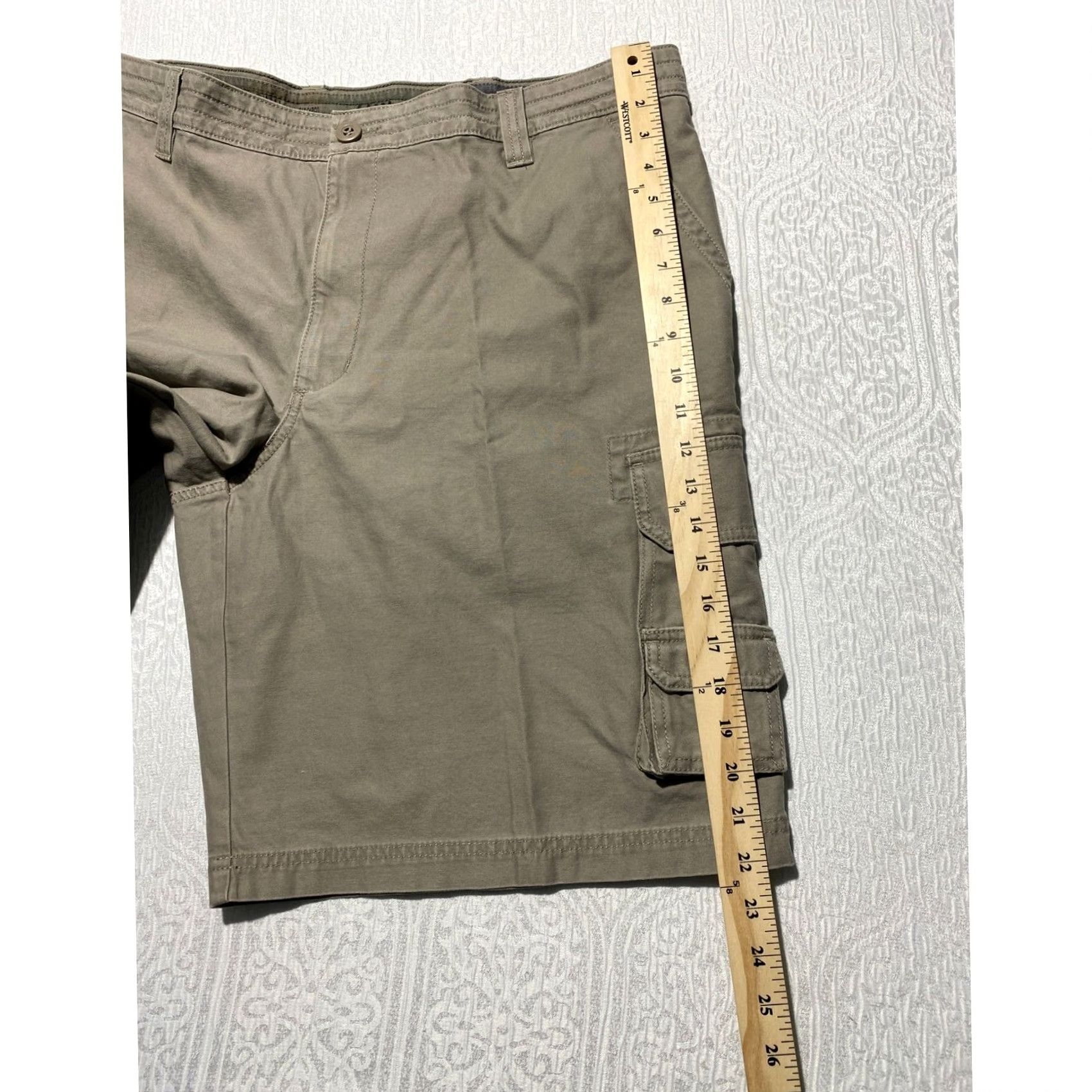 Vintage RedHead Cargo Shorts The Original Trail Head 6-Pocket Khaki Tan 44 Regular Pocket Army Casual Workwear Men Size US 44 / EU 60 - 6 Thumbnail