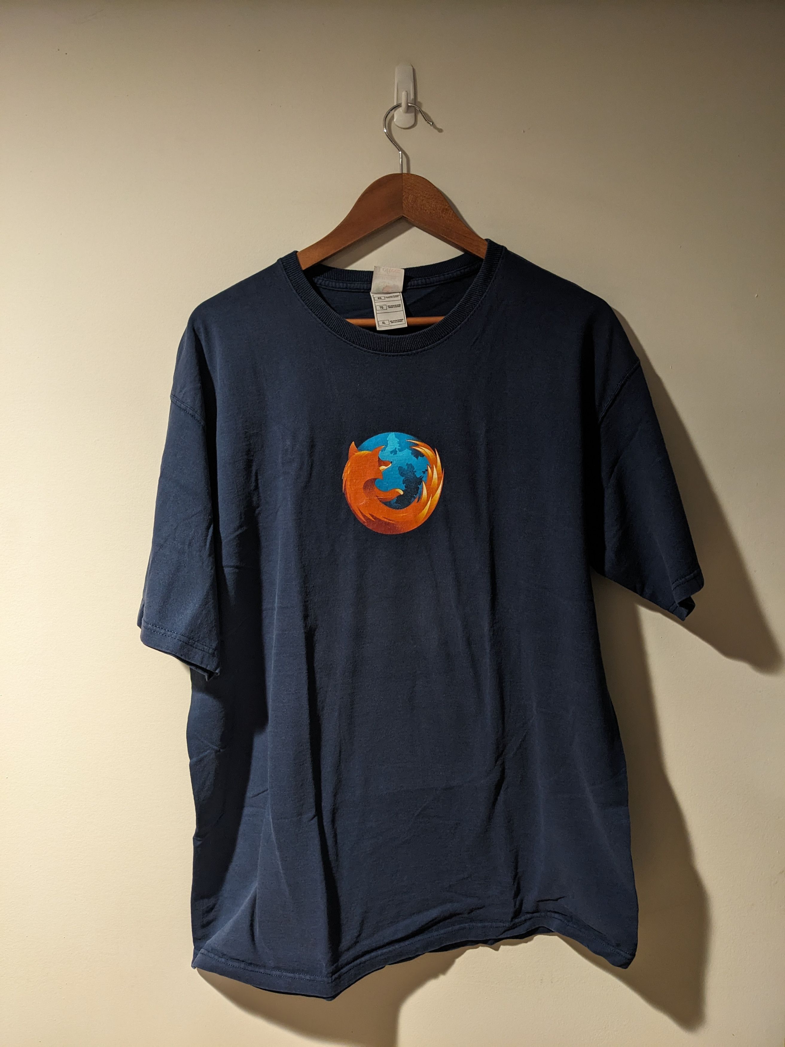 Microsoft × Vintage Vintage Y2K Mozilla Firefox Logo Microsoft Windows T-Shirt Size US XL / EU 56 / 4 - 1 Thumbnail