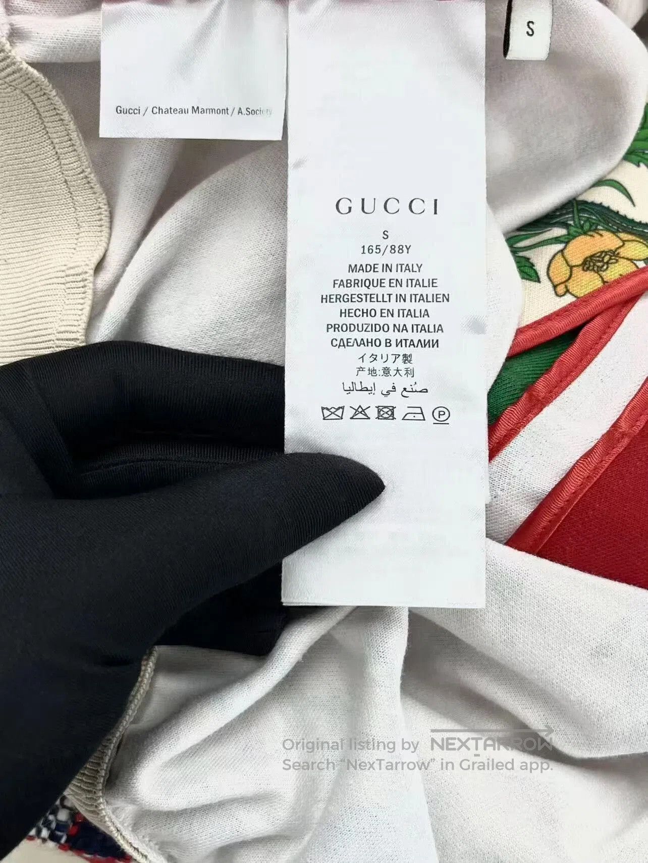 Gucci gucci floral embroidered jacket with logo. Size US S / EU 44-46 / 1 - 5 Thumbnail