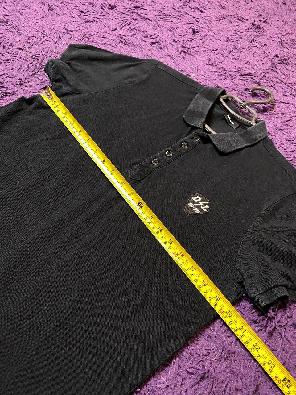 Diesel Vintage Diesel Y2K Logo Streetwear Polo Size L Size US L / EU 52-54 / 3 - 11 Thumbnail