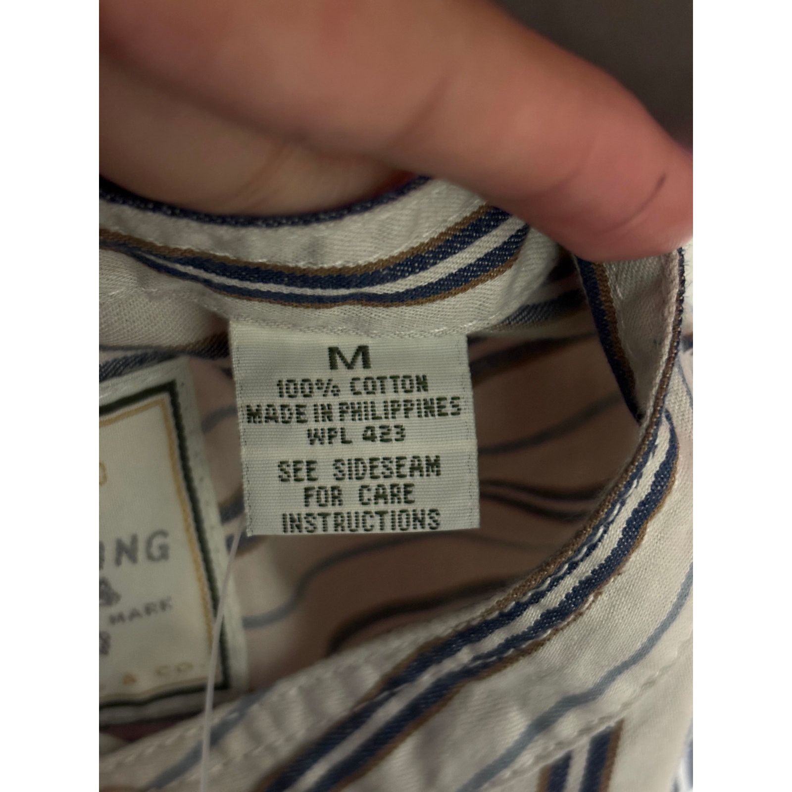 Levi's Vintage Levi’s Striped Button Shirt Men’s Medium 90s Size US M / EU 48-50 / 2 - 4 Thumbnail