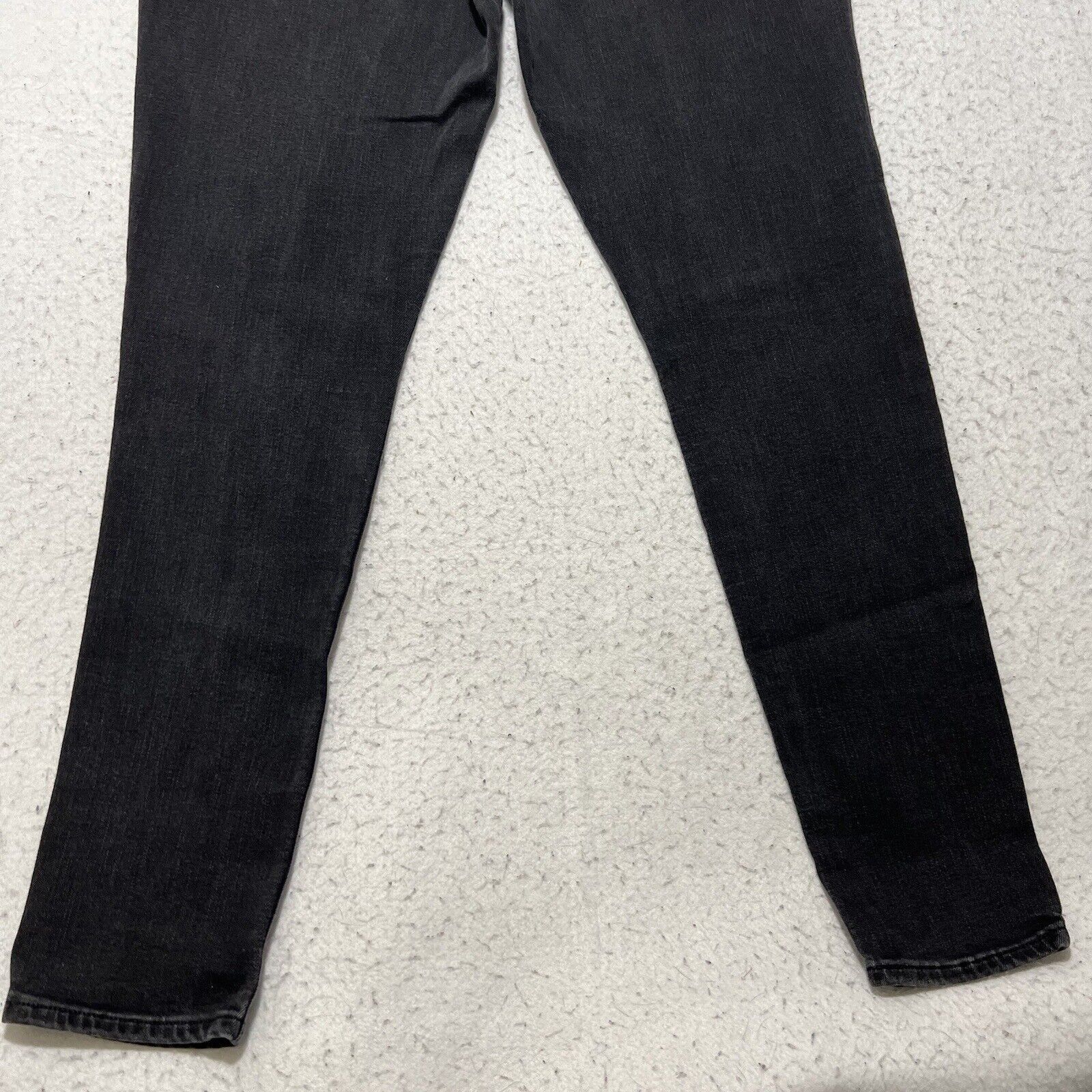 Levi's Levis 711 Skinny 32 Mid Rise Denim Stretch Jeans Black 32x30 Size US 32 / EU 48 - 7 Thumbnail