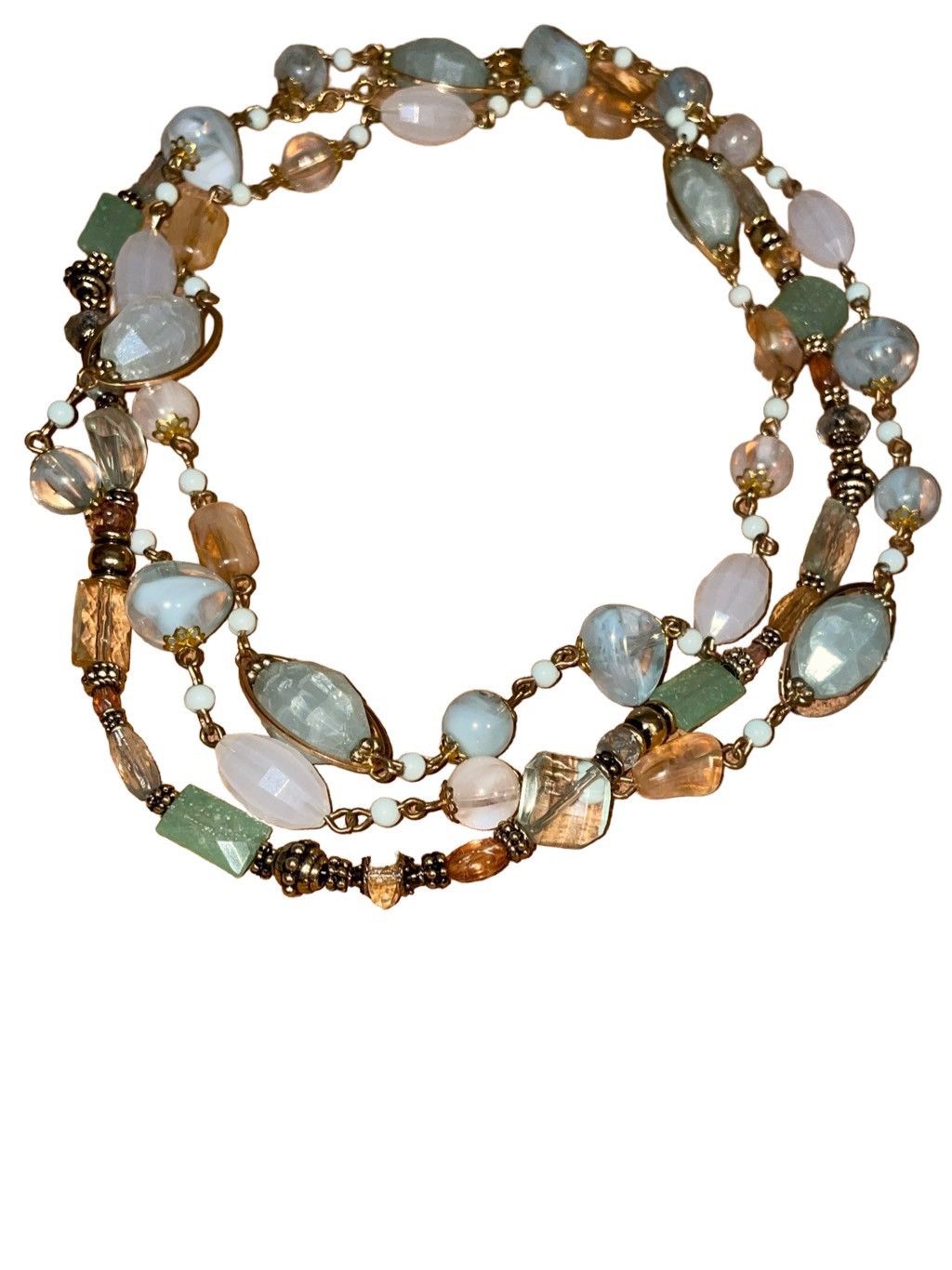 Free People Free People “Beach Glass” Vintage Necklace Set! Size ONE SIZE - 16 Thumbnail