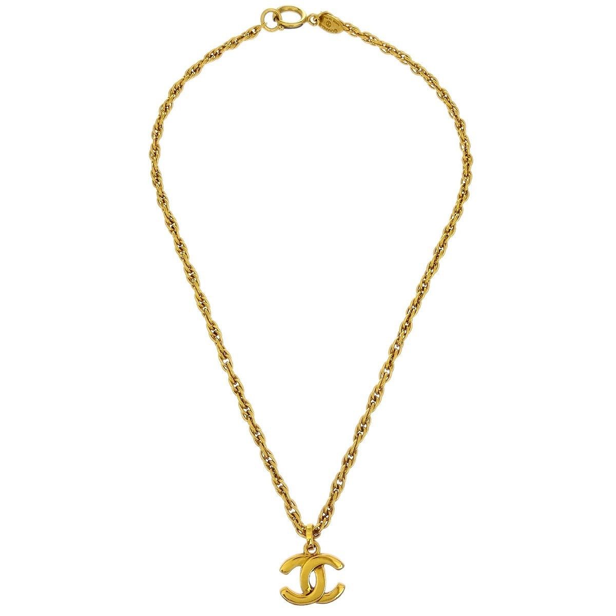 Chanel Chanel CC Pendant Necklace Metal Size ONE SIZE - 1 Thumbnail