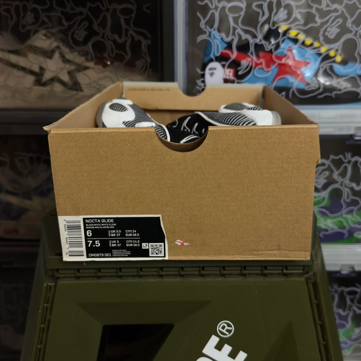 NOCTA × Nike Nike x Nocta Glide Black 2023 Size US 6 / IT 36 - 17 Thumbnail