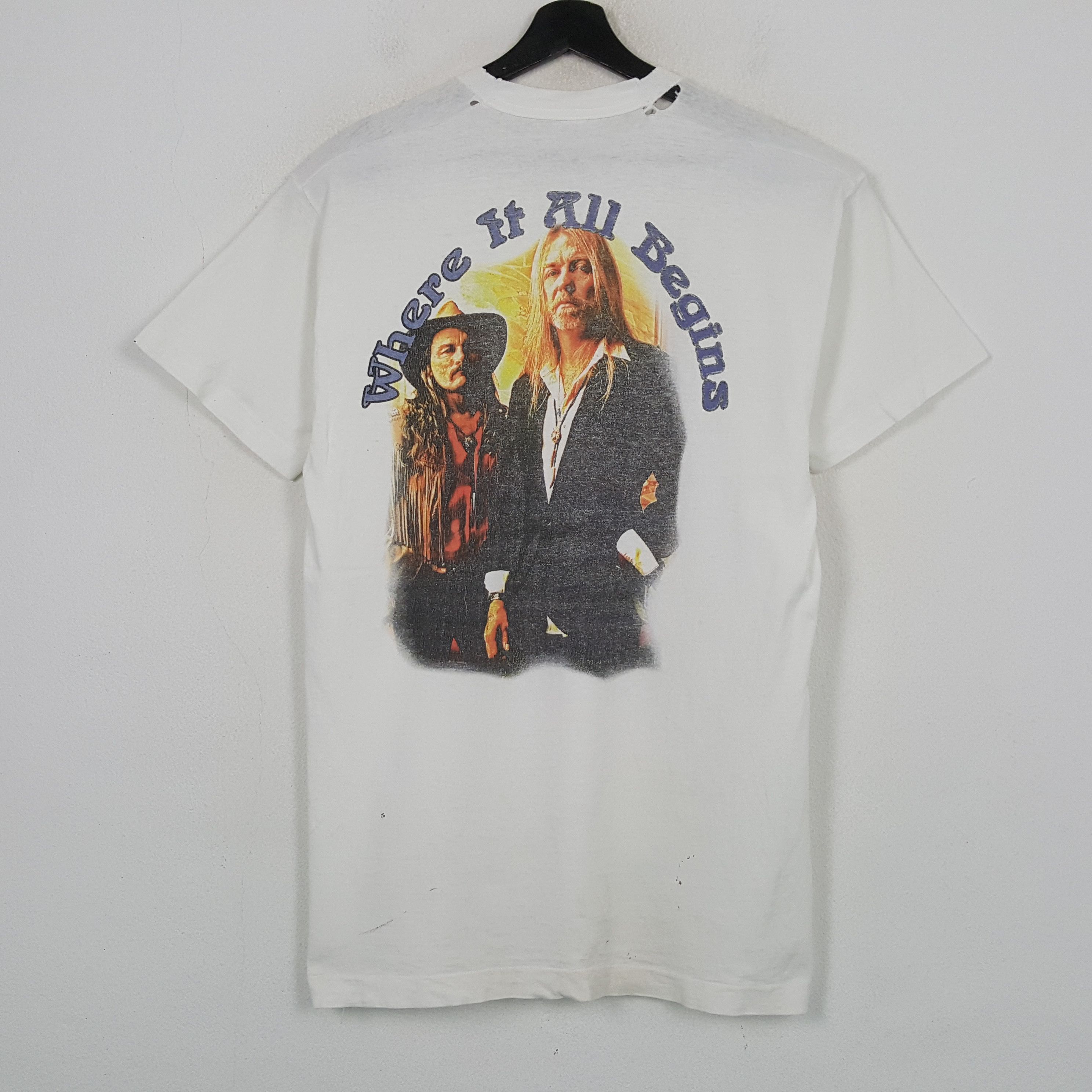 Band Tees The Allman Brothers Band Vintage Tshirt RR29 Size US L / EU 52-54 / 3 - 3 Thumbnail