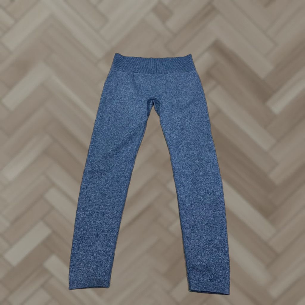 Vintage Vitality Balance Leggings Womens 28" Capri Blue 28 Activewear Capris 10774 Size 28" / US 6 / IT 42 - 1 Thumbnail