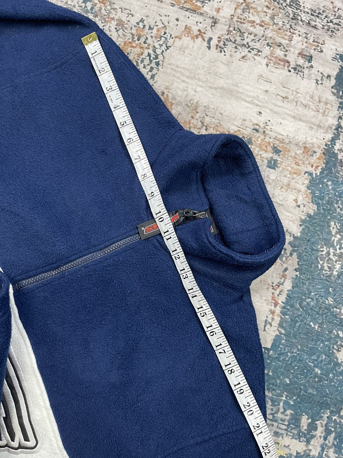 Vans Vtg 90s Vans USA Big Logo Half Zipper Pull Over Size US L / EU 52-54 / 3 - 12 Thumbnail