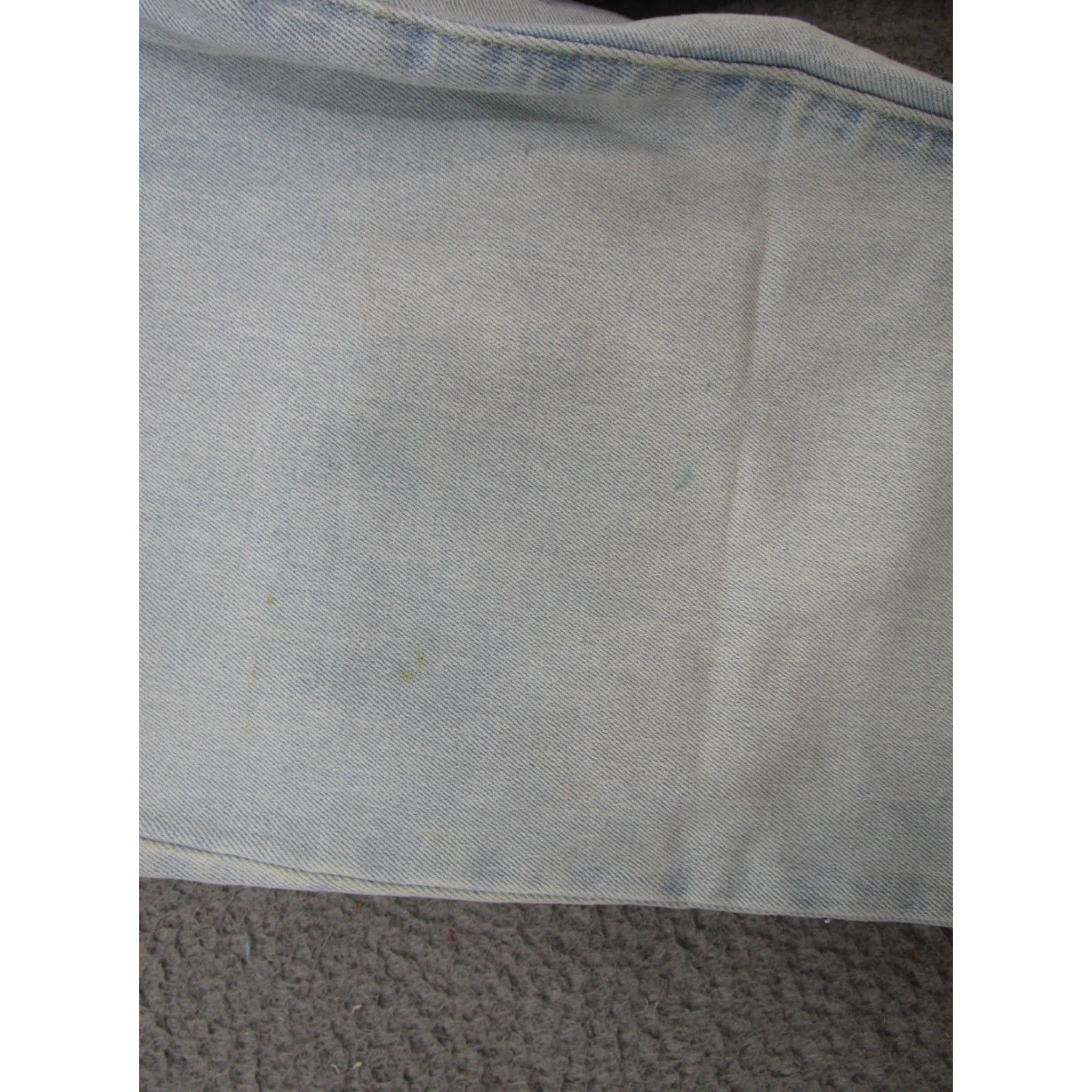 Vintage Kancan Jeans Straight 27 Blue Denim Stretch 5-Pocket Women Size 27_default Baggy Fit Hem Notched N/A Size 27" / US 4 / IT 40 - 4 Thumbnail