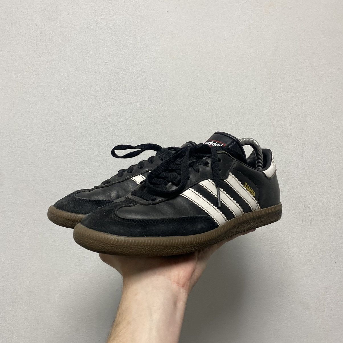 adidas gazelle silver green womens Adidas Sambas (Men's 8.5 Women's 9)  The Thrifty Hippy