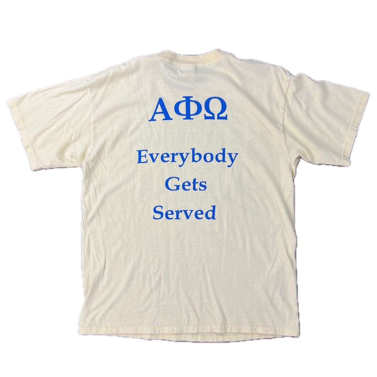 Gildan × Vintage Co-Ed Naked Fraternity / Sorority University Tee Size US L / EU 52-54 / 3 - 2 Thumbnail