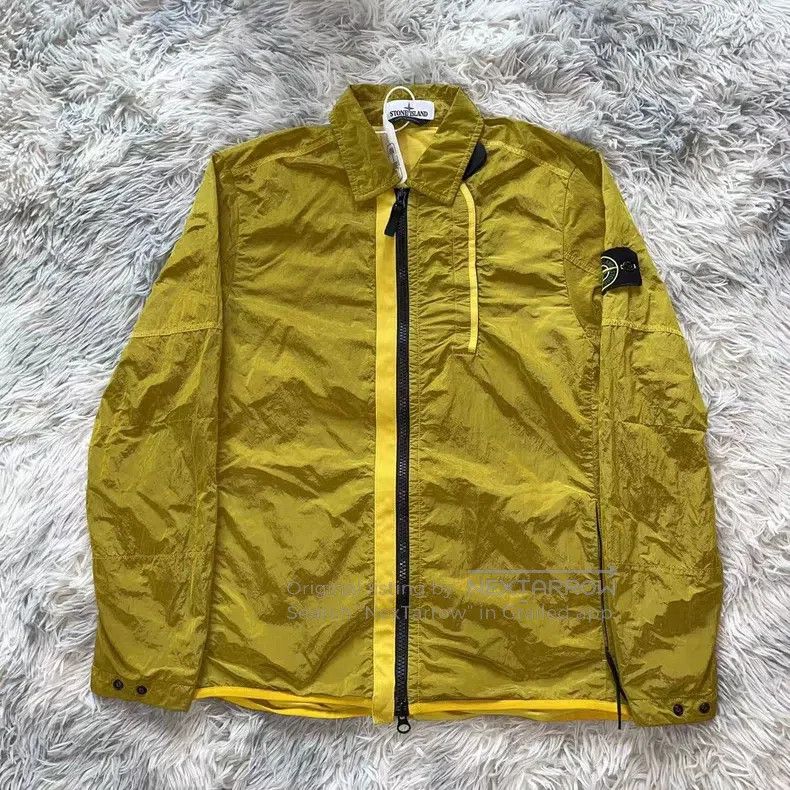 Stone Island Stone Island Metal Nylon Jacket Golden Color Size S Size US S / EU 44-46 / 1 - 1 Thumbnail