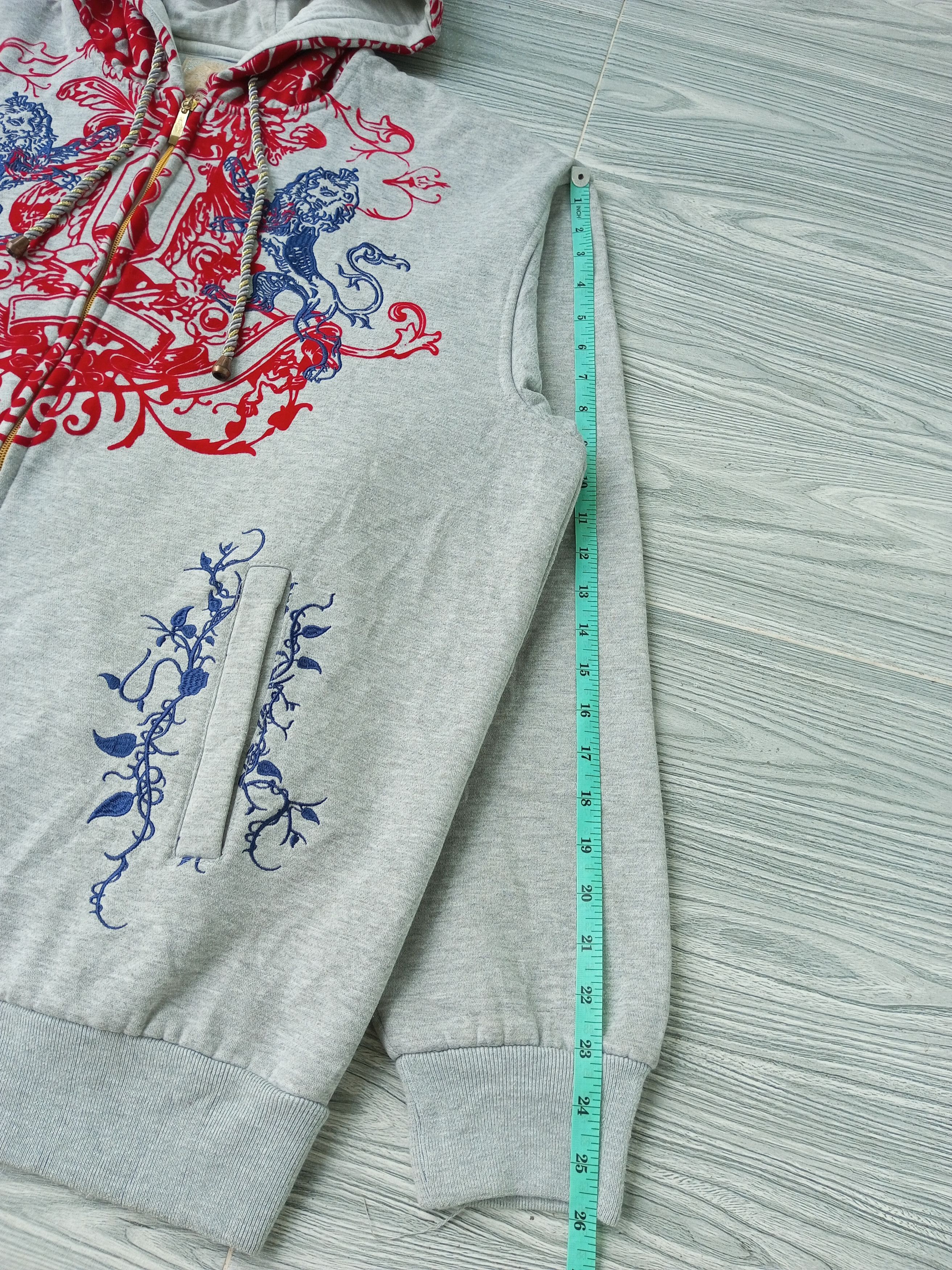 Japanese Brand 🔥CRAZY🔥 Y2K KANJI JEANS JPN TRADISIONAL ART EMBROIDERY Size US XL / EU 56 / 4 - 11 Thumbnail