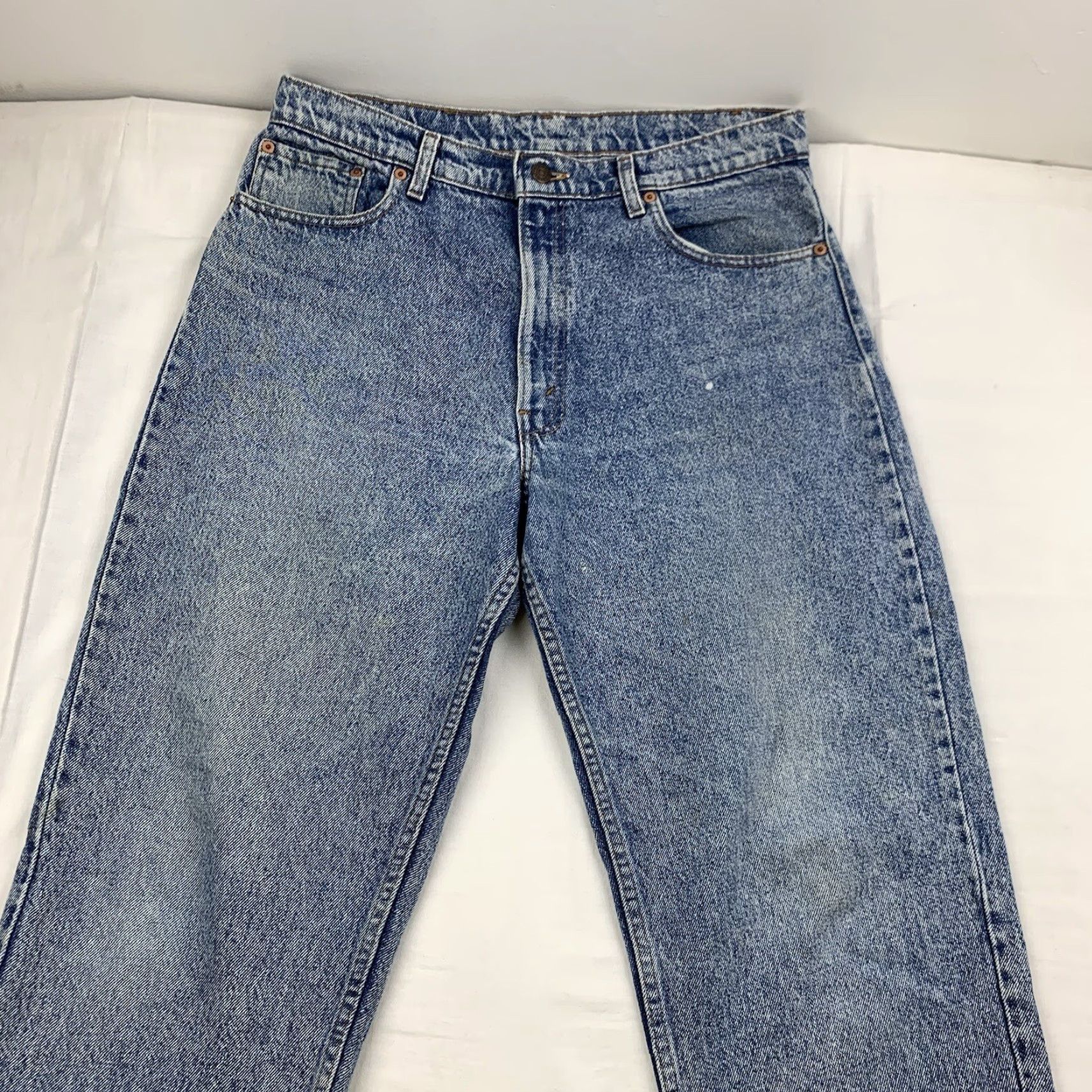Levi's VINTAGE Levi's Jeans Men 36 Regular Blue 30in 90s USA Stone Washed Made in USA Size US 36 / EU 52 - 3 Thumbnail