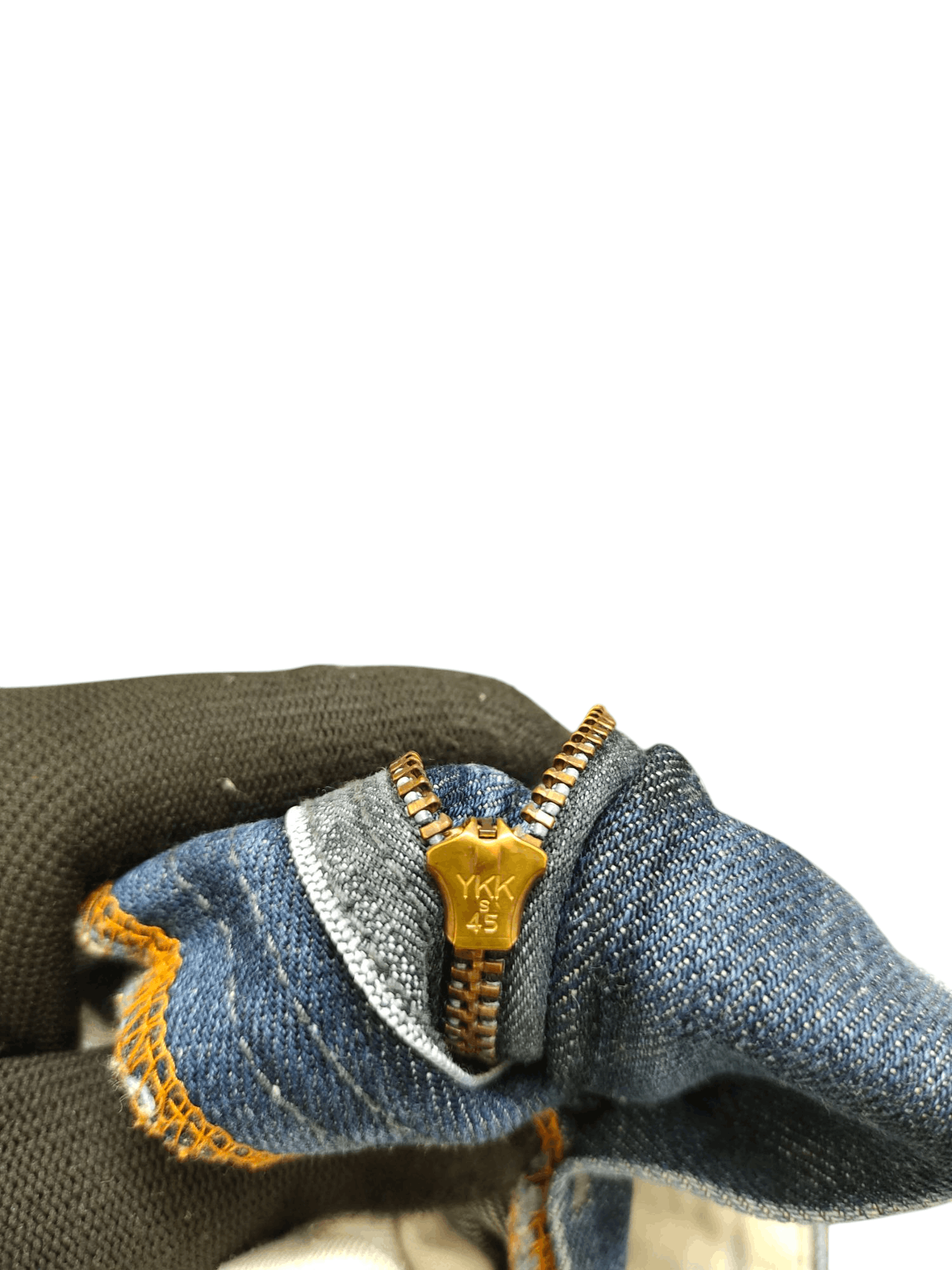 Hysteric Glamour Vintage Y2k Navy Produce Japan Clawmark Distress Faded Jeans Size US 32 / EU 48 - 10 Thumbnail