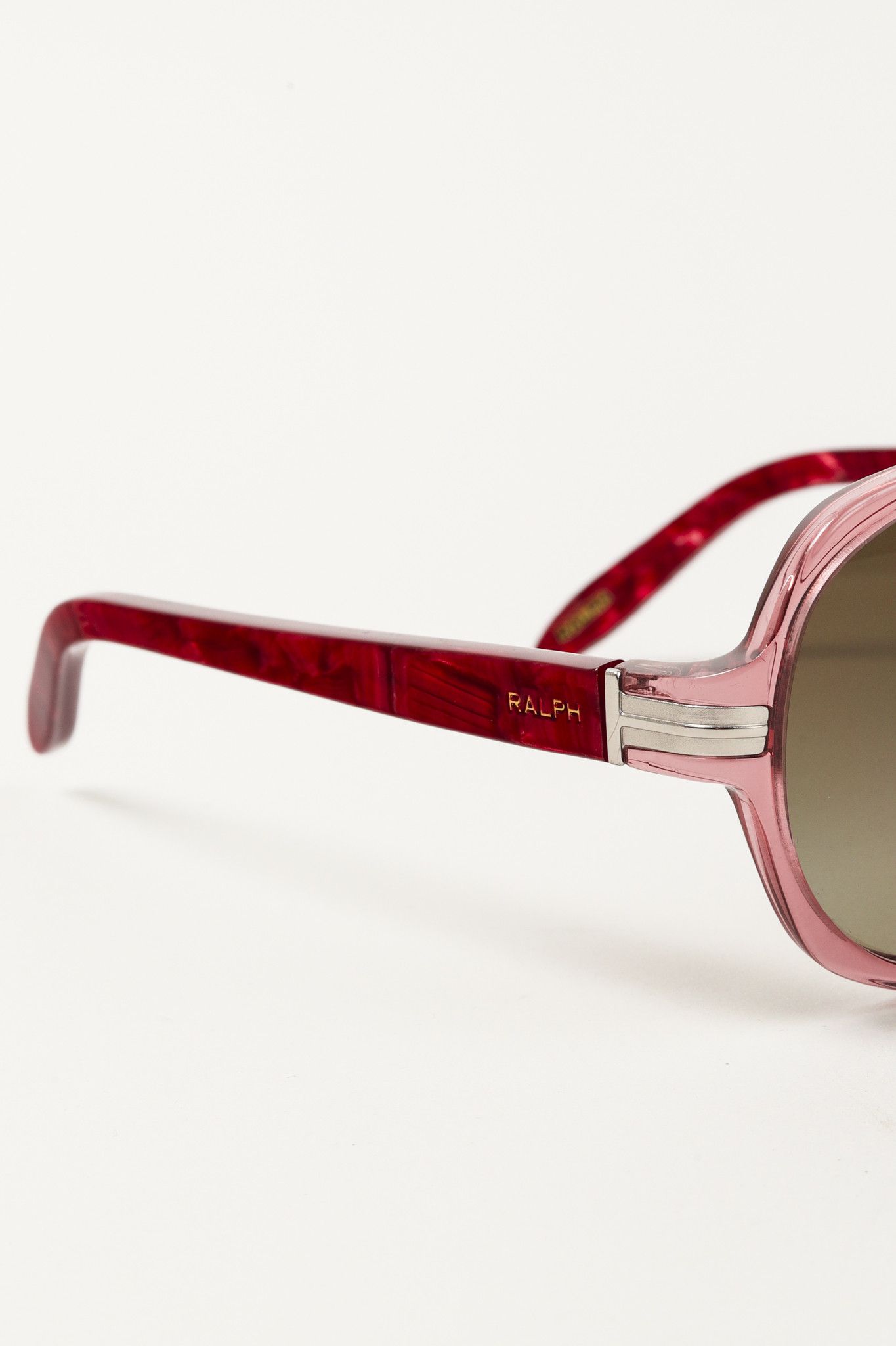 Ralph Lauren Ralph Lauren Pink Mauve Shell Pattern Sunglasses Size ONE SIZE - 5 Thumbnail