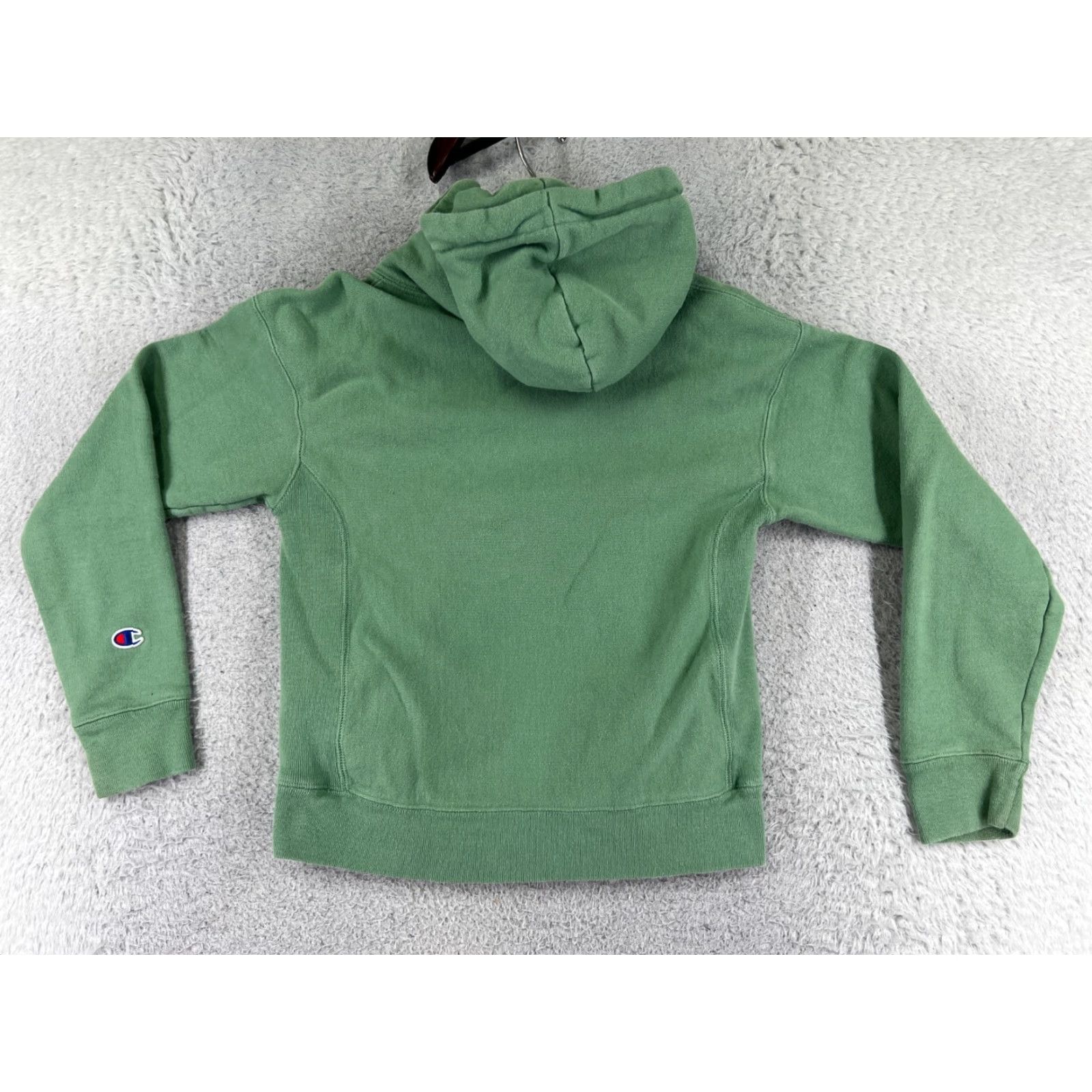 Champion Champion Hoodie Adult XS Green Reverse Weave Sweatshirt Crop Pullover Jersey Cotton Blend Logo 90s? Size US XS / EU 42 / 0 - 2 Thumbnail