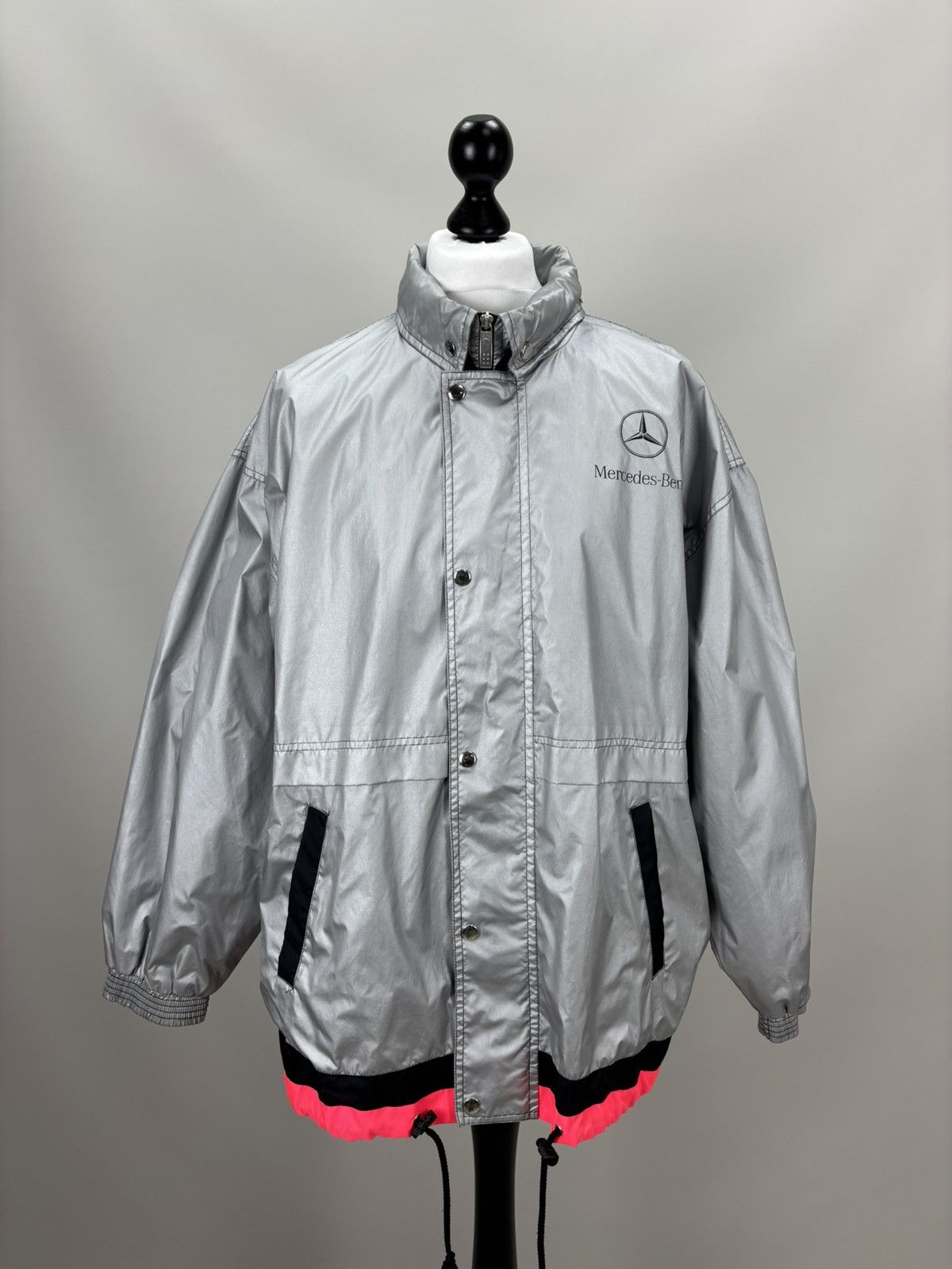 Mercedes-Benz Mens jacket Mercedes Benz Size L Color Gray Size US L / EU 52-54 / 3 - 1 Thumbnail