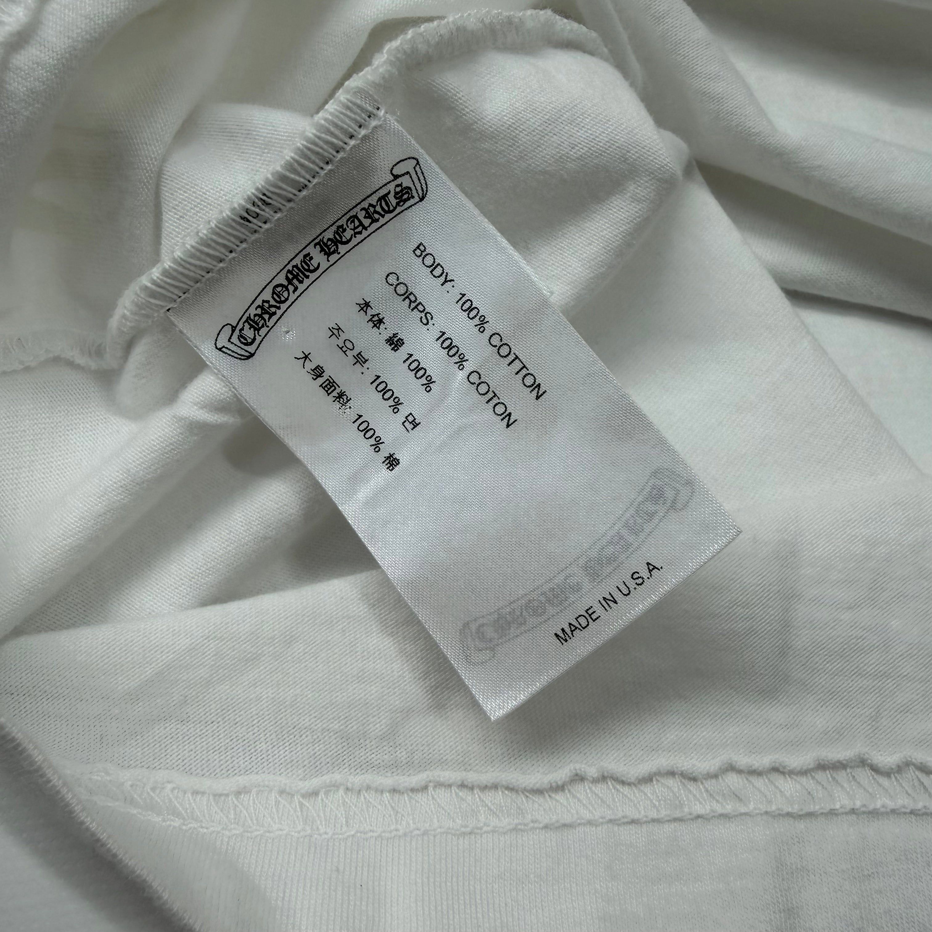 Chrome Hearts Chrome Hearts Tokyo Scroll Logo Tee White XXL Size US XXL / EU 58 / 5 - 5 Thumbnail