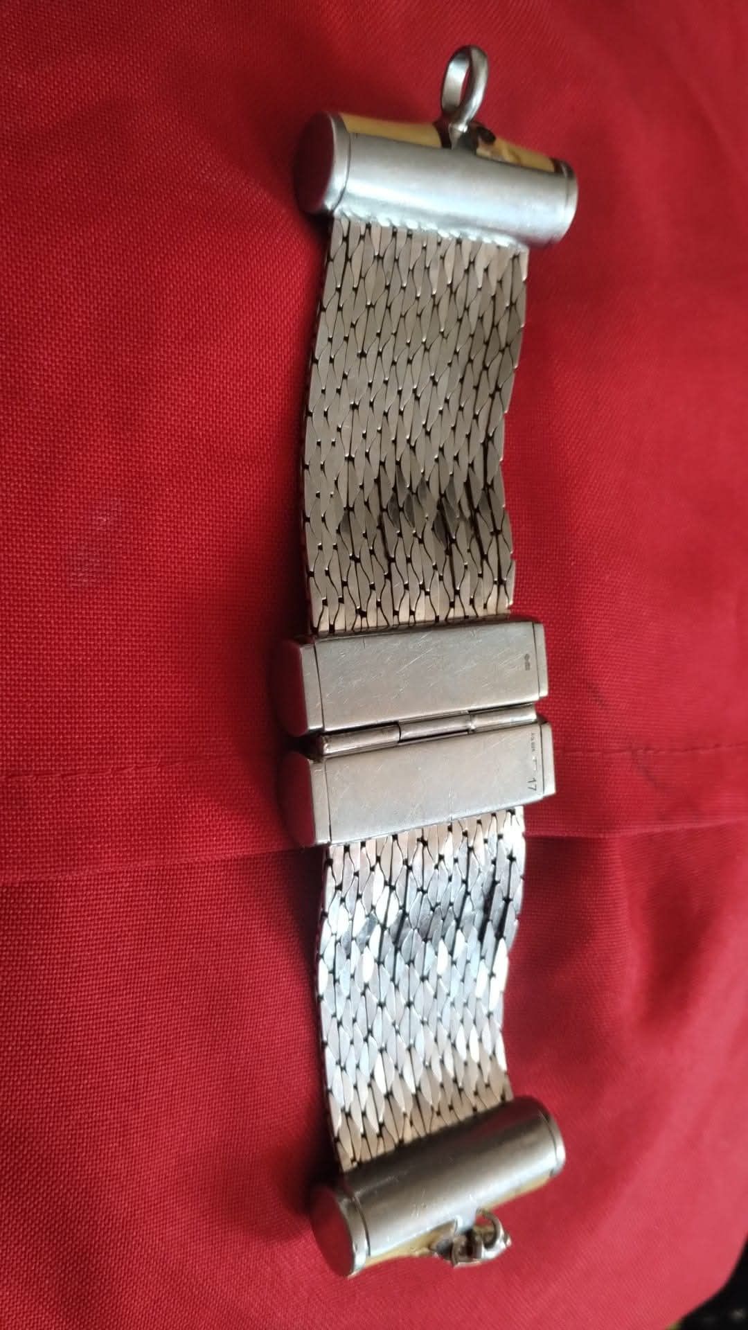 Gucci × Vintage Gucci silver bracelet with bamboo Size ONE SIZE - 2 Thumbnail