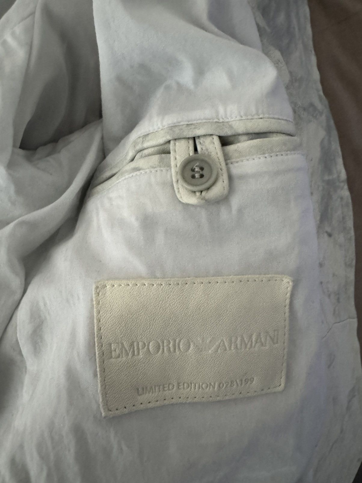 Emporio Armani 1 of 199 Limited leather jacket Size US M / EU 48-50 / 2 - 6 Thumbnail