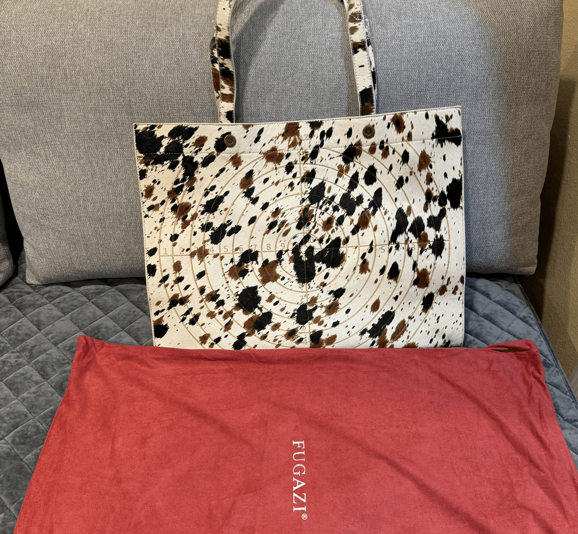 Fugazi Fugazi Bullseye Weekender Bag Pony Hair | Grailed