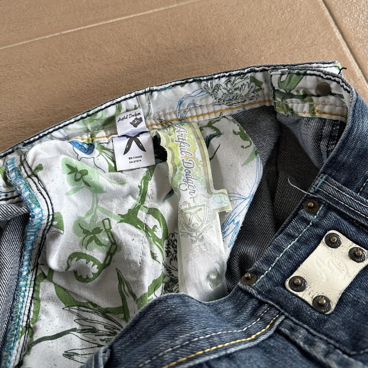 Artful Dodger Vintage Artful Dodger Jesse Pinkman Y2K Denim Jeans Size 36 Size US 36 / EU 52 - 9 Thumbnail