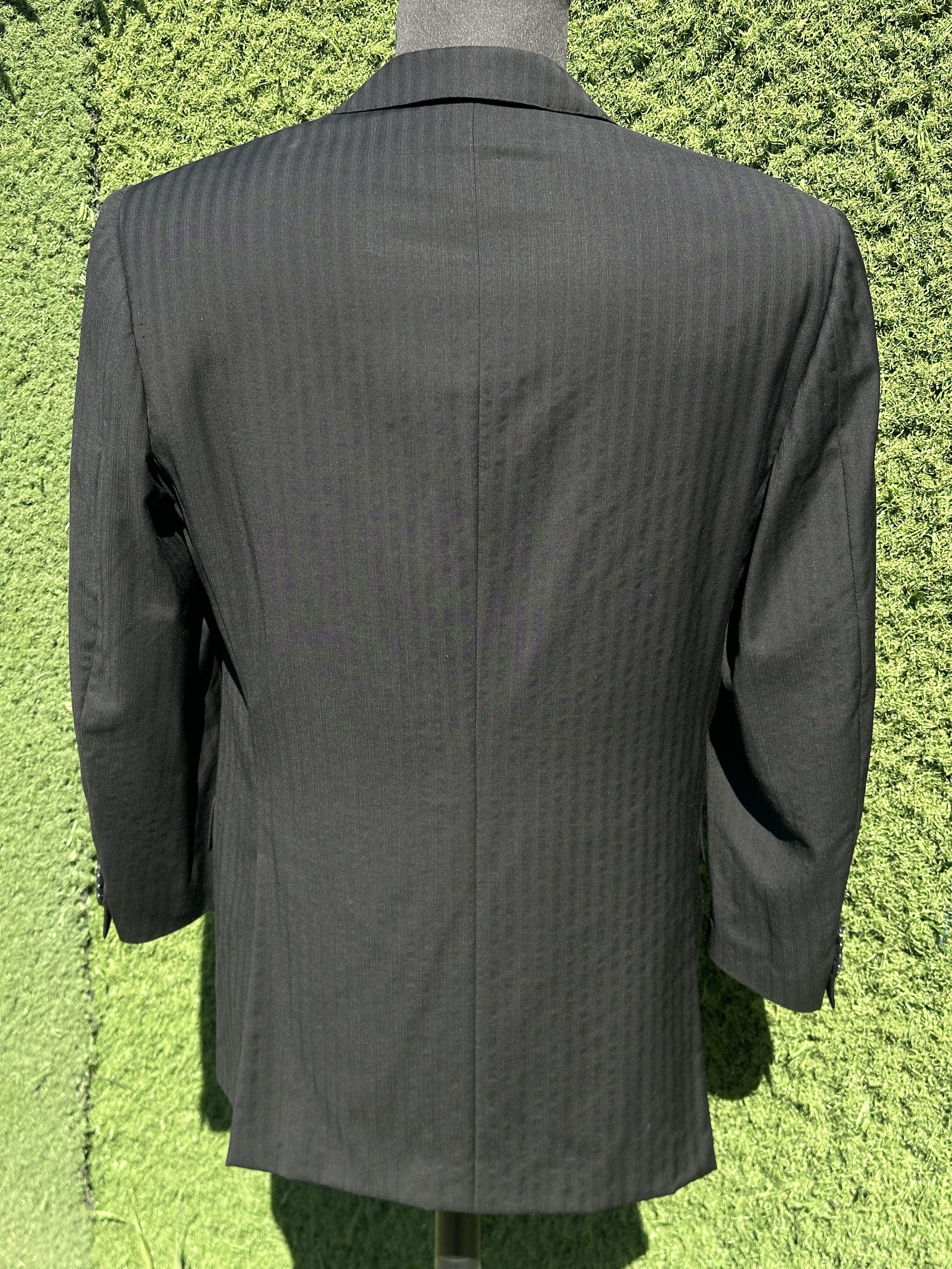 Ermenegildo Zegna Ermenegildo Zegna Soltex Pinstripe Blazer Suit Jacket 50R Size 50R - 14 Thumbnail