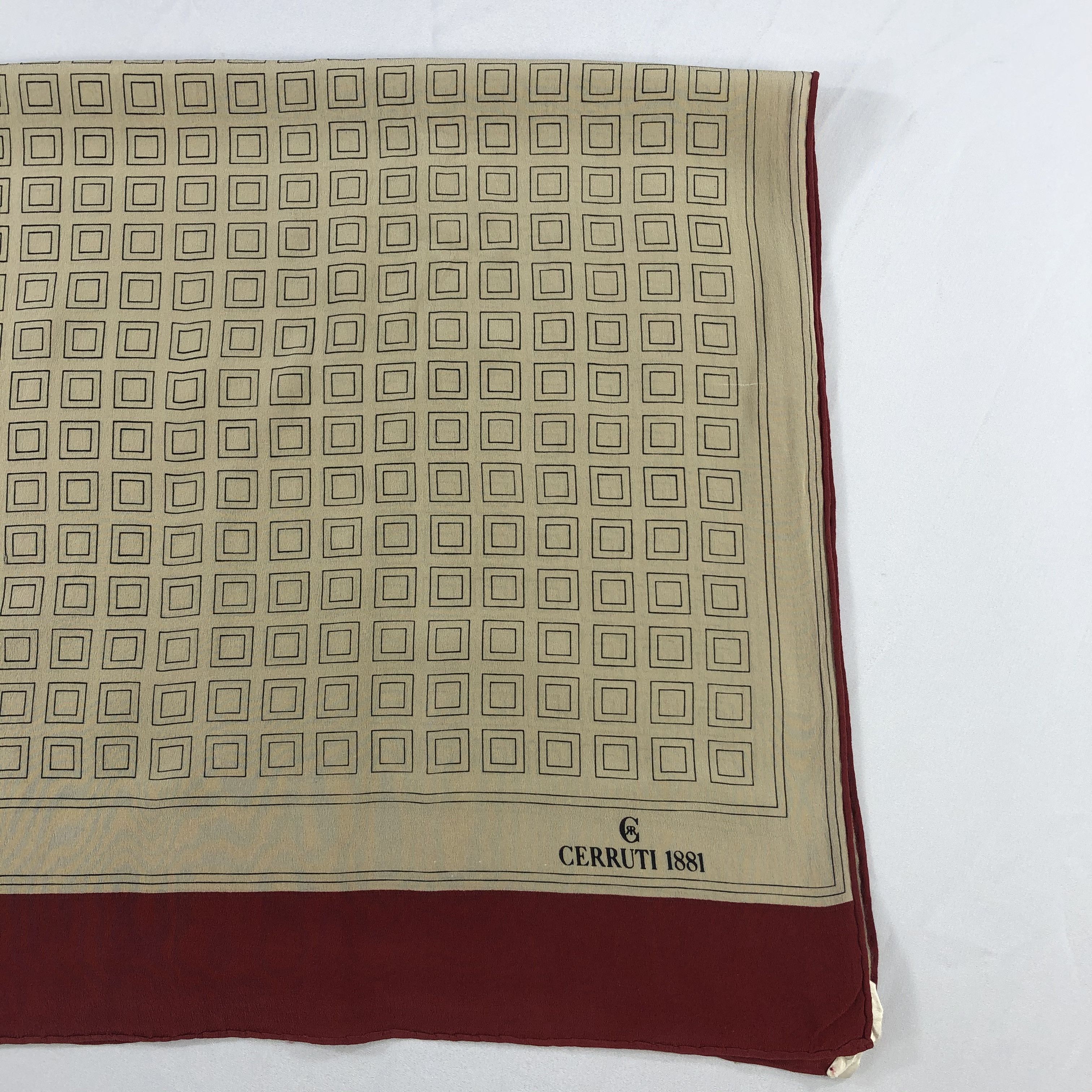 Cerruti 1881 Vintage Cerruti 1881 Silk Scarf Size ONE SIZE - 5 Thumbnail