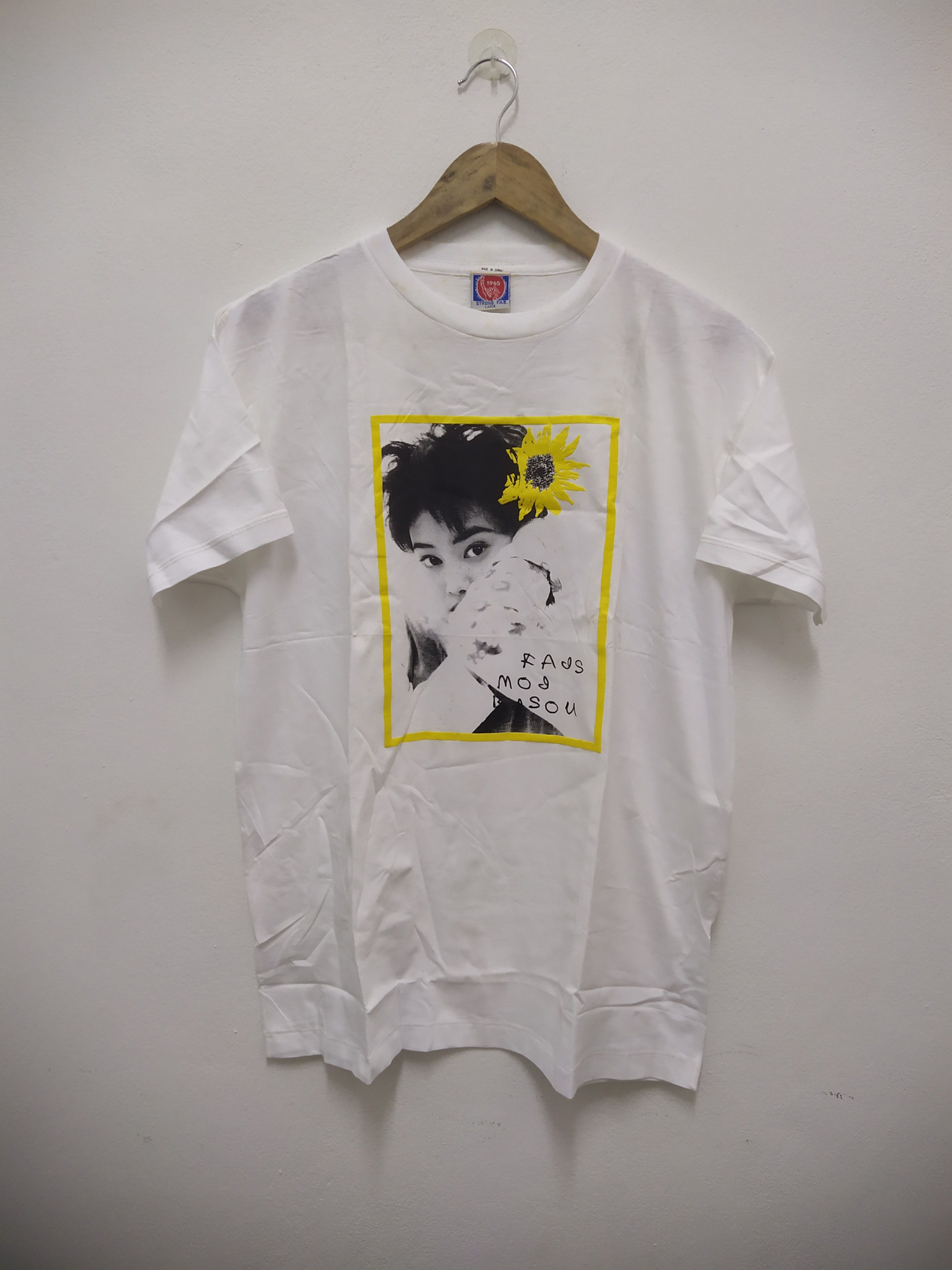 Pre-owned Grailed Fads Mod Bason Photo Tee In White