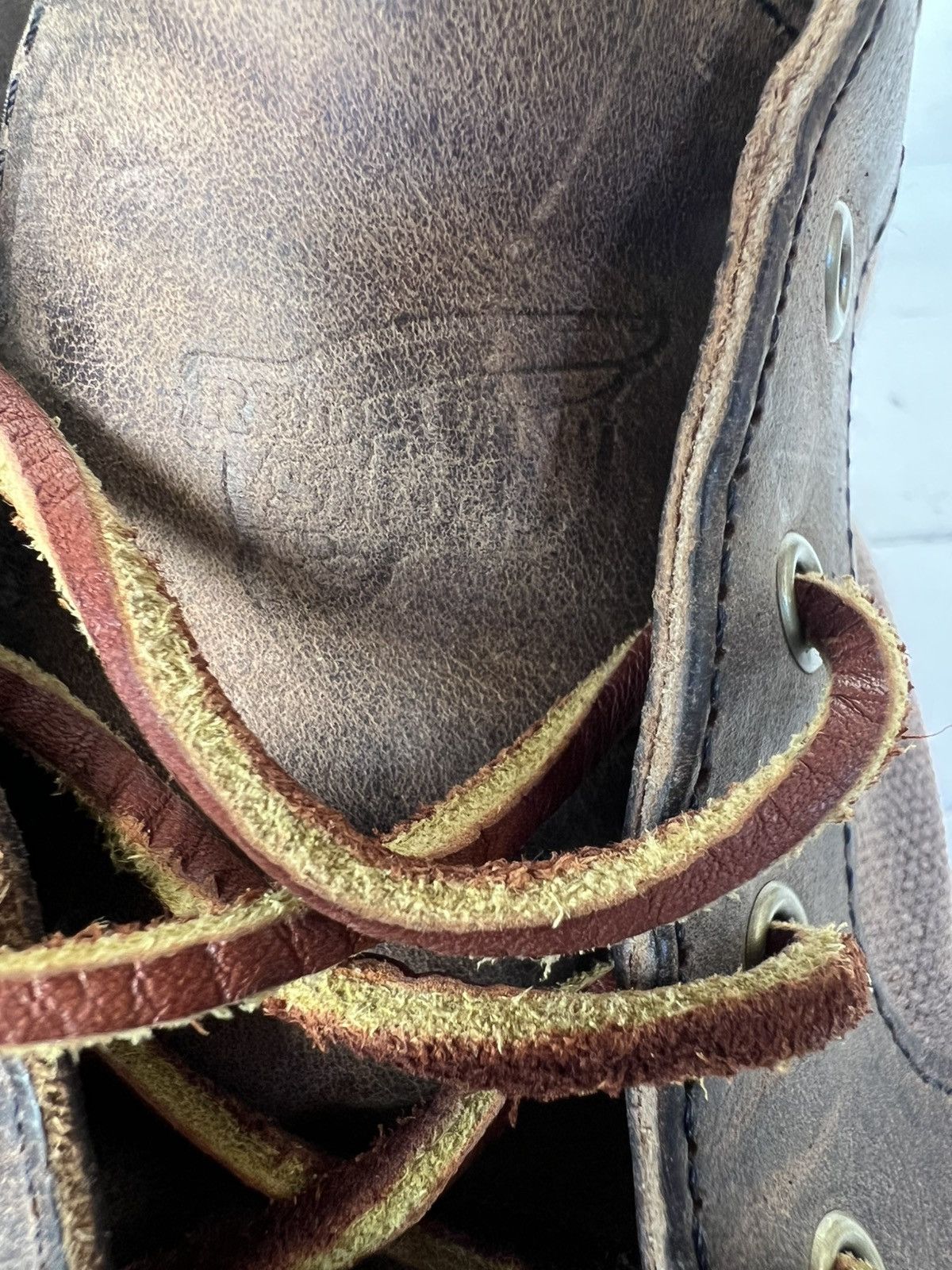 Red Wing Red Wing boots Wabasha 9191 Leather Waxed canvas Made in USA Size US 11.5 / EU 44-45 - 16 Thumbnail