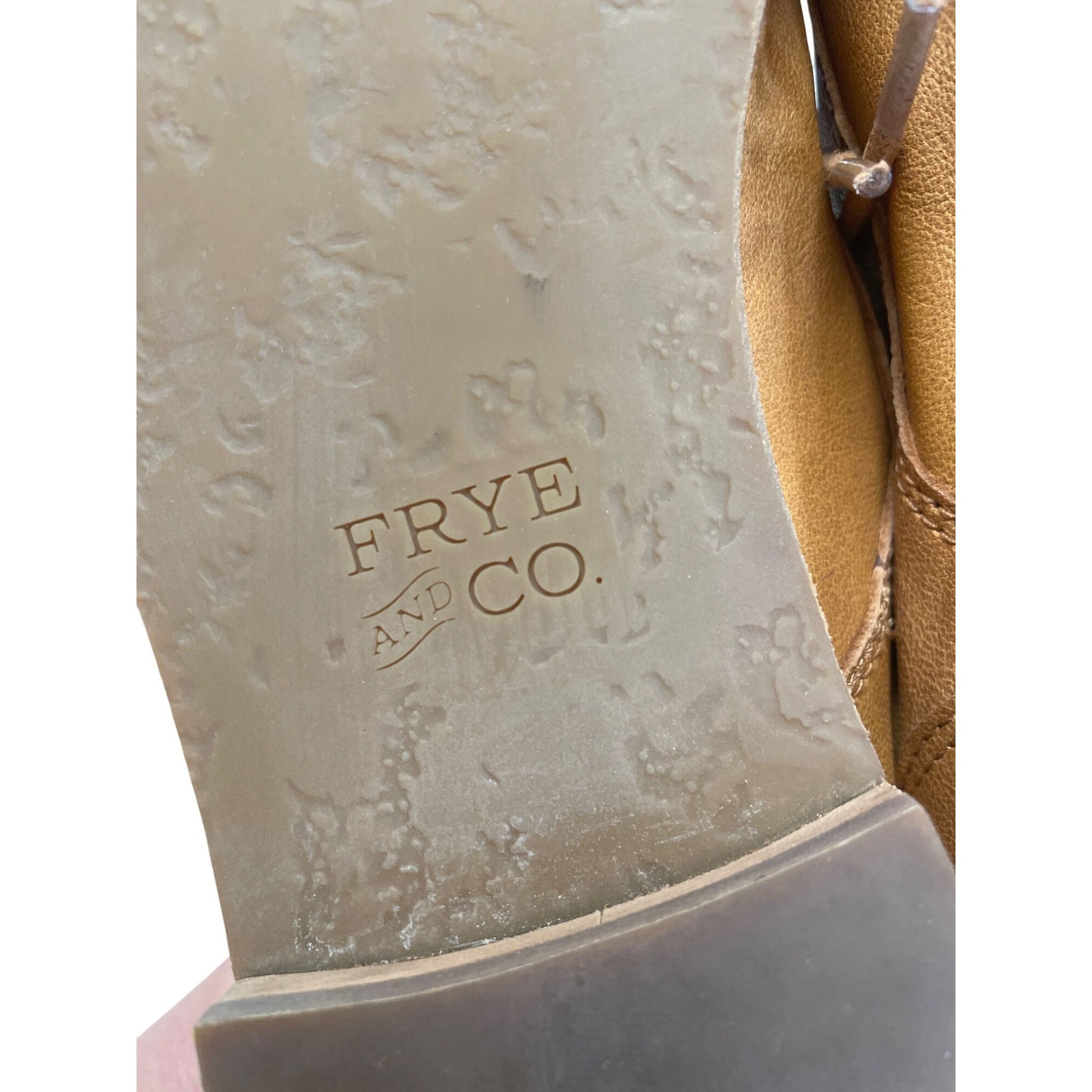 Frye Frye & Co Womens Brown Leather Lace-Up Oxford Flat Shoes Siz Size US 10 / IT 40 - 8 Thumbnail
