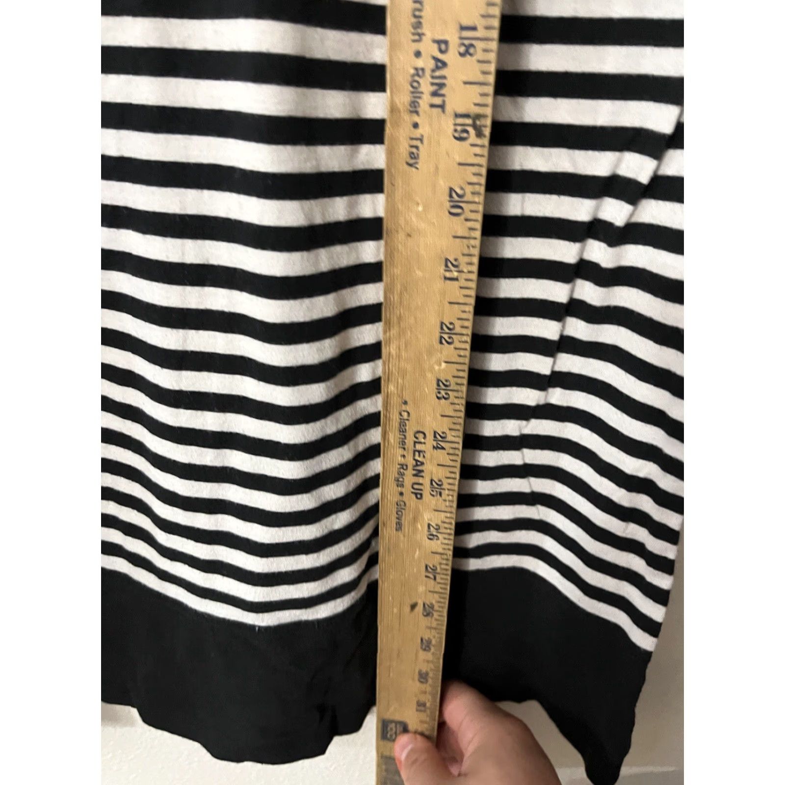 Victoria's Secret VINTAGE Victoria's Secret Pajama Top Womens Small Black & White Striped Long Sleeve Button Up Metal Size S / US 4 / IT 40 - 5 Thumbnail