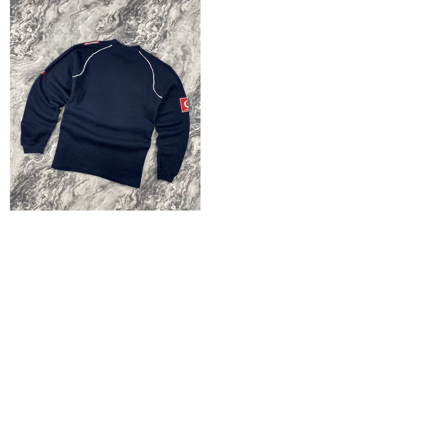 Marlboro VINTAGE Marlboro Sweatshirt Racing Men 2XL Blue Crew Neck Long Sleeve Pullover Logo Size US XXL / EU 58 / 5 - 9 Thumbnail