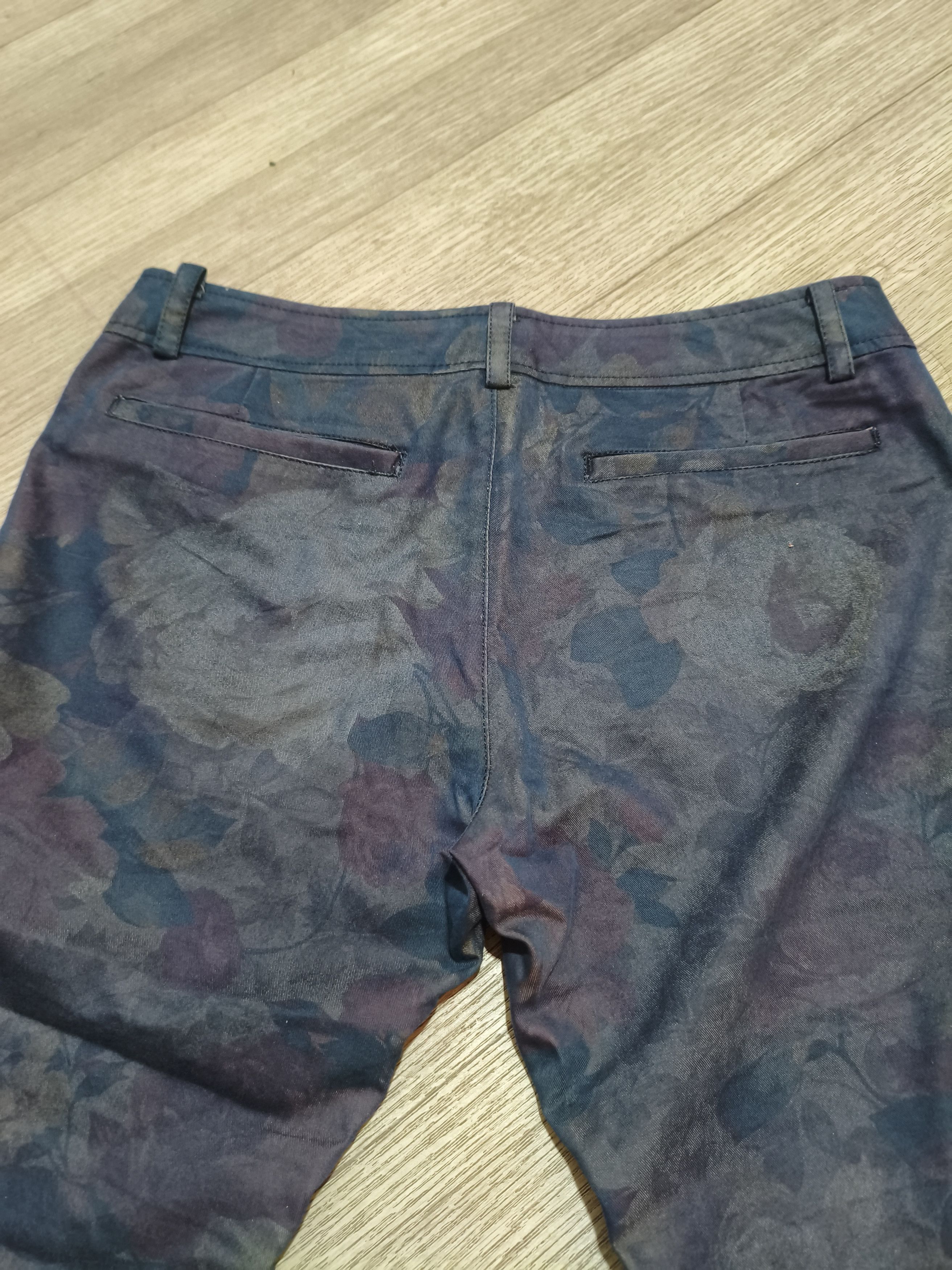 Tornado Mart Tornado Mart rose flowery flare pants Size 38" / US 16 / IT 52 - 2 Thumbnail