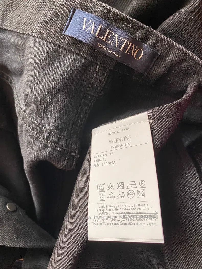 Valentino Valentino Black jeans Size US 30 / EU 46 - 5 Thumbnail