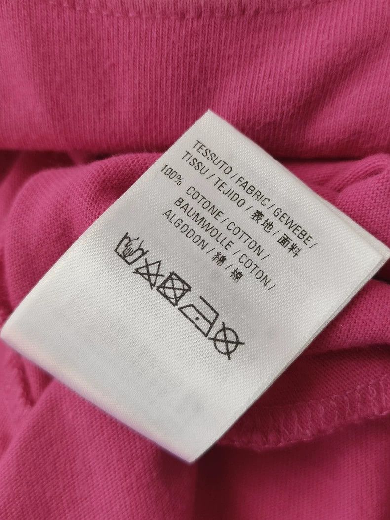 Balenciaga Balenciaga Small letter logo rose-red short sleeve 2504-Nex Size US XS / EU 42 / 0 - 5 Thumbnail