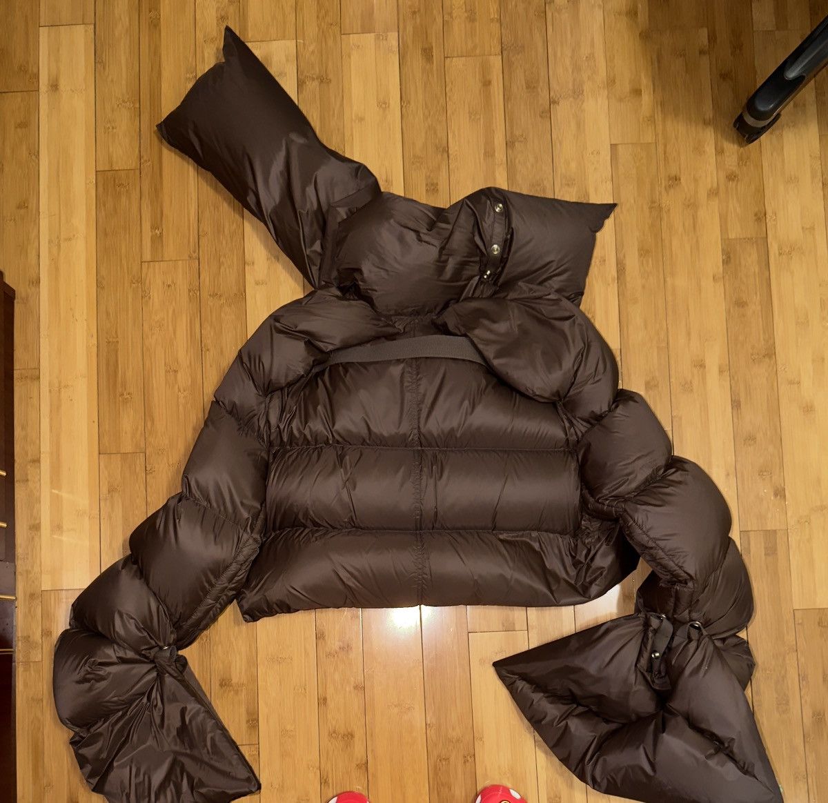 Rick Owens Rick Owens Babel Cropped Funnel Jacket Size US M / EU 48-50 / 2 - 2 Thumbnail