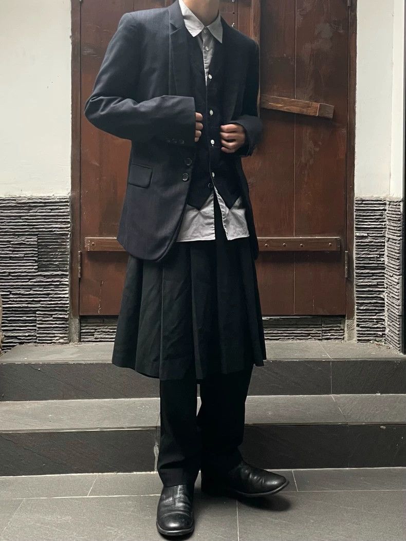 COMME des GARCONS HOMME PLUS 09aw Double suit jacket 2505-N