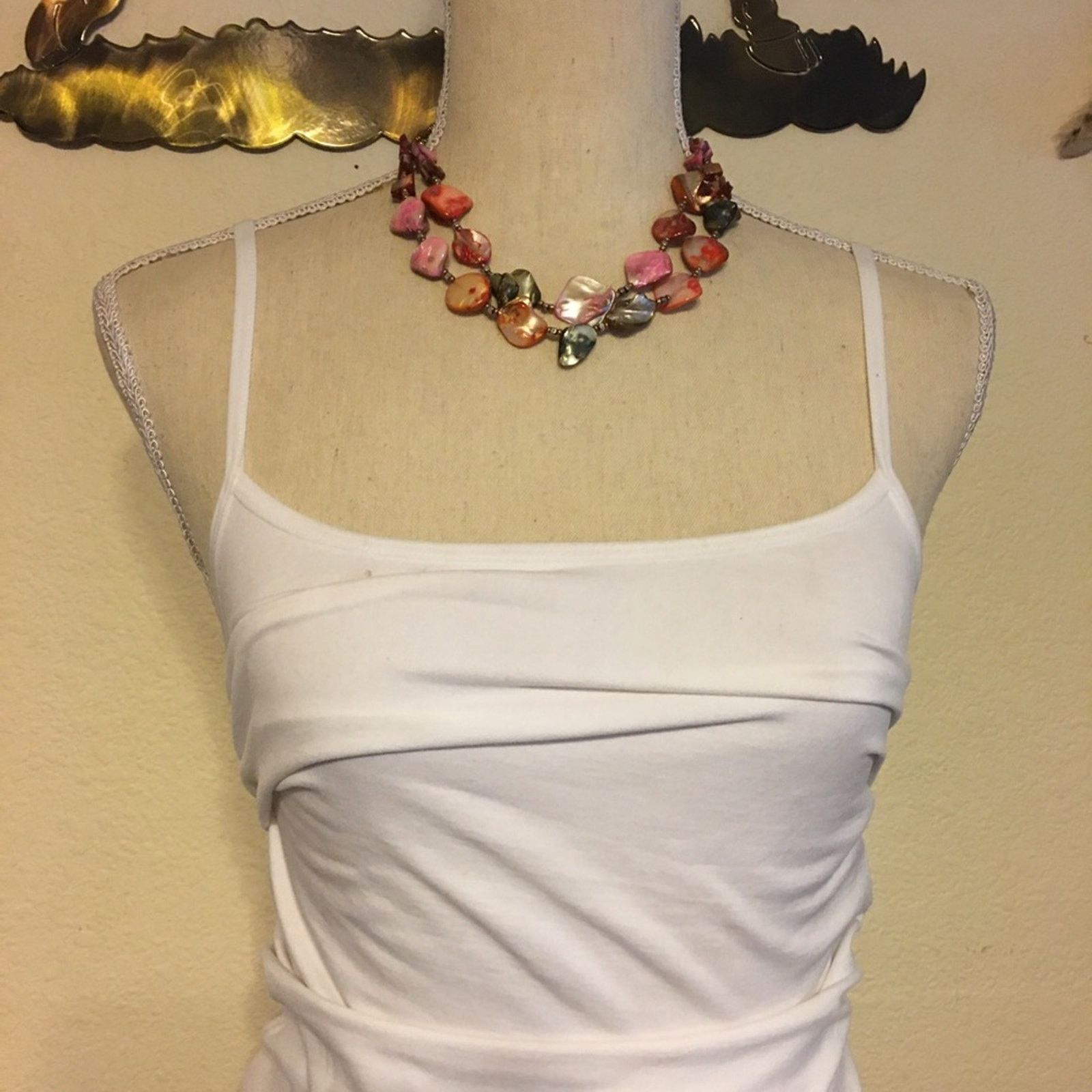 Jewelry Vintage pink abalone shell bead necklace Size ONE SIZE - 3 Thumbnail